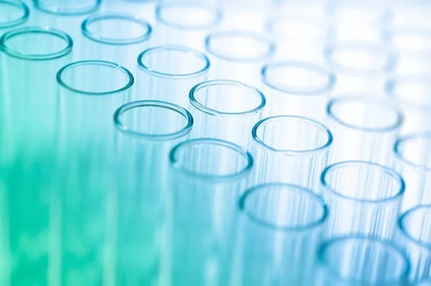 test tubes for onsite fertility testing at Hannam Fertility