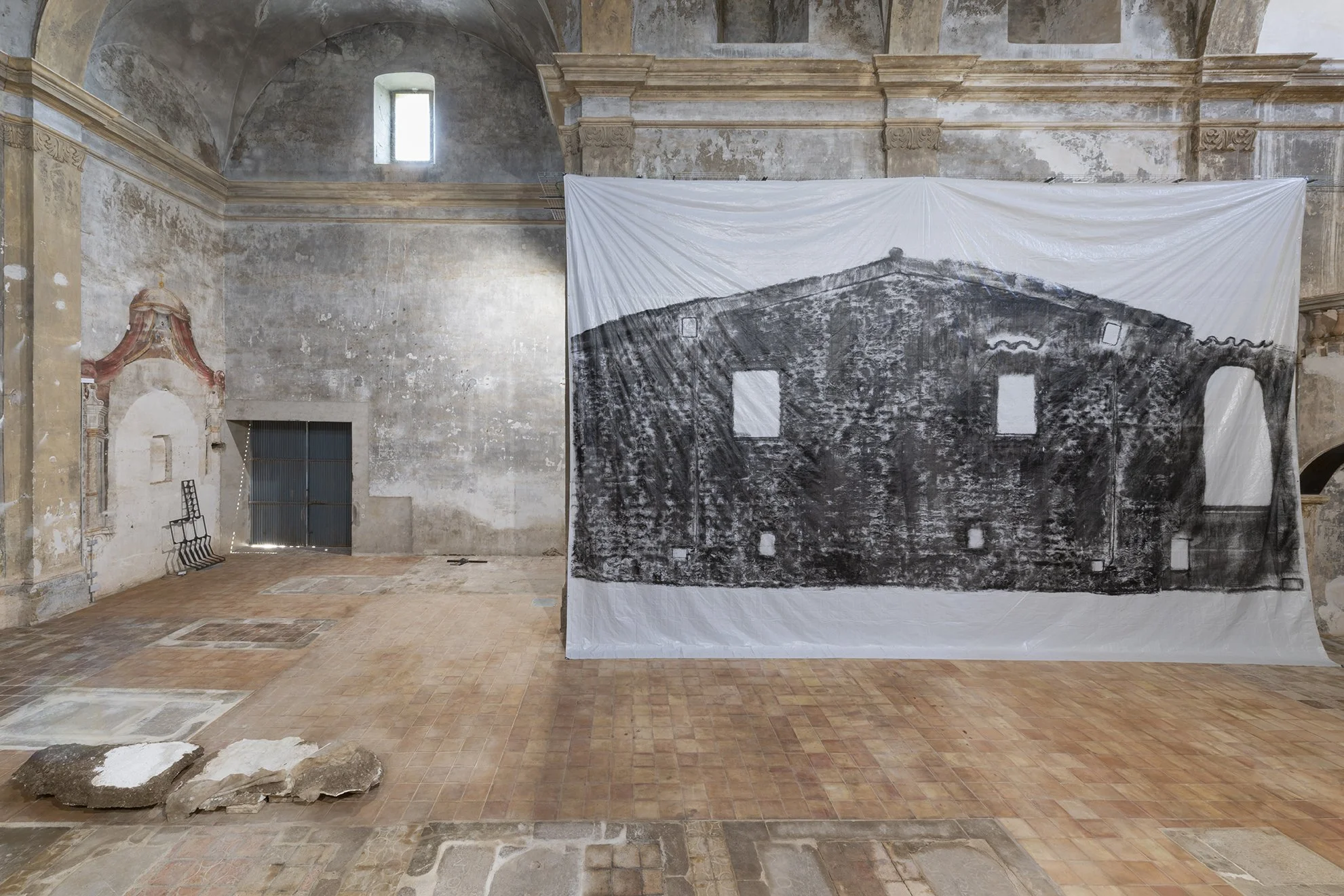 Installation view. Kin Too. Spiritvessel @ Sant Feliu de Lladó. Image by Roberto Ruiz. Courtesy of the artists and Spiritvessel. 