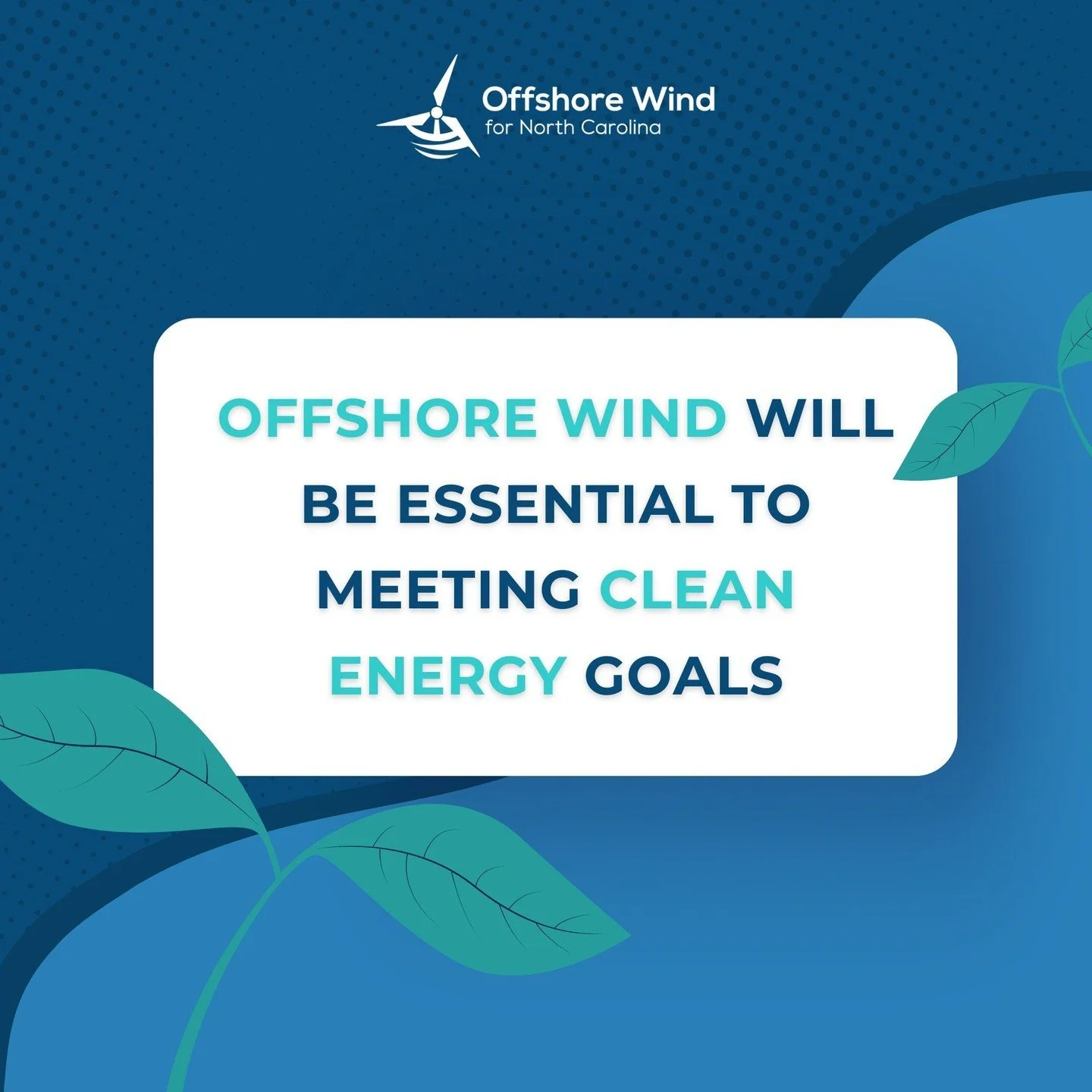 North Carolina has committed to achieving 70% carbon reduction by 2030 and net-zero by 2050. As the only large-scale renewable energy resource, #offshorewind is a necessary technology to reach these goals. #OSW4NC