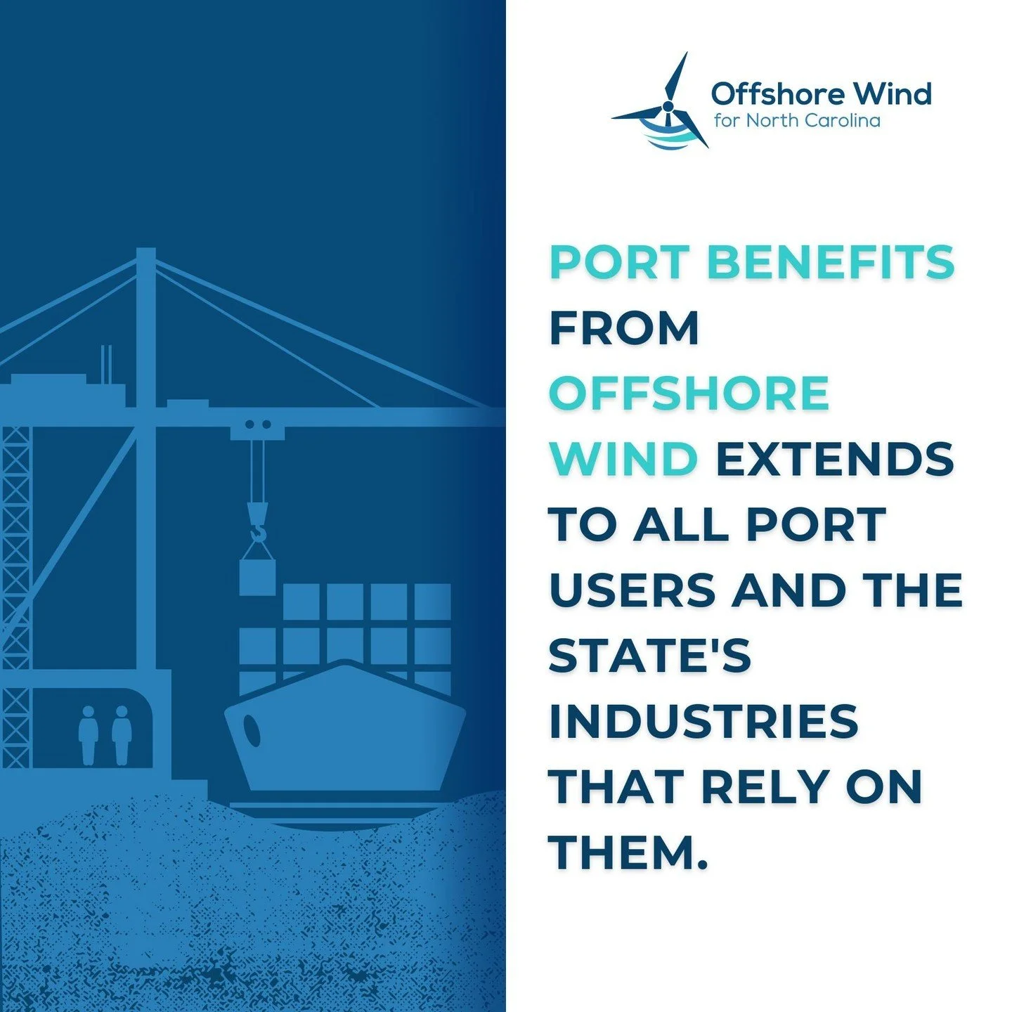 Port investments such as dredging and improvements in heavy-lift capabilities have been made up and down the eastern seaboard to facilitate #offshorewind activities. Encouraging this industry could lead to port upgrades that will support all port ind
