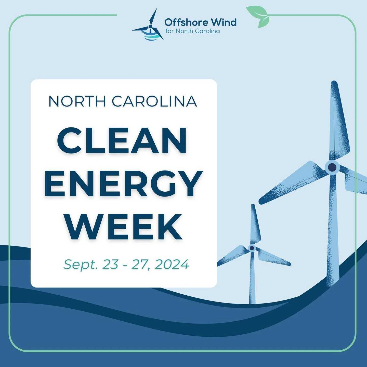This week, we celebrate North Carolina #cleanenergyweek 🌱⚡ Bipartisan support will be crucial to realize the full potential of clean energy in NC. #Offshorewind energy will play a critical role in this transition, offering both economic and environm
