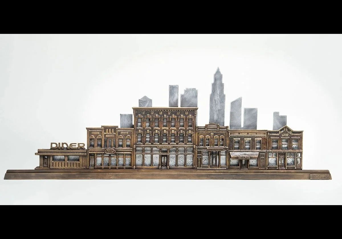 Mainstreet
Commission for the national SCORE Foundation - Bronze and Aluminum