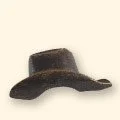 430
Cowboy Hat Pull
3" L • 2oz