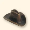 301
Cowboy Hat
4 12" H • 1lb