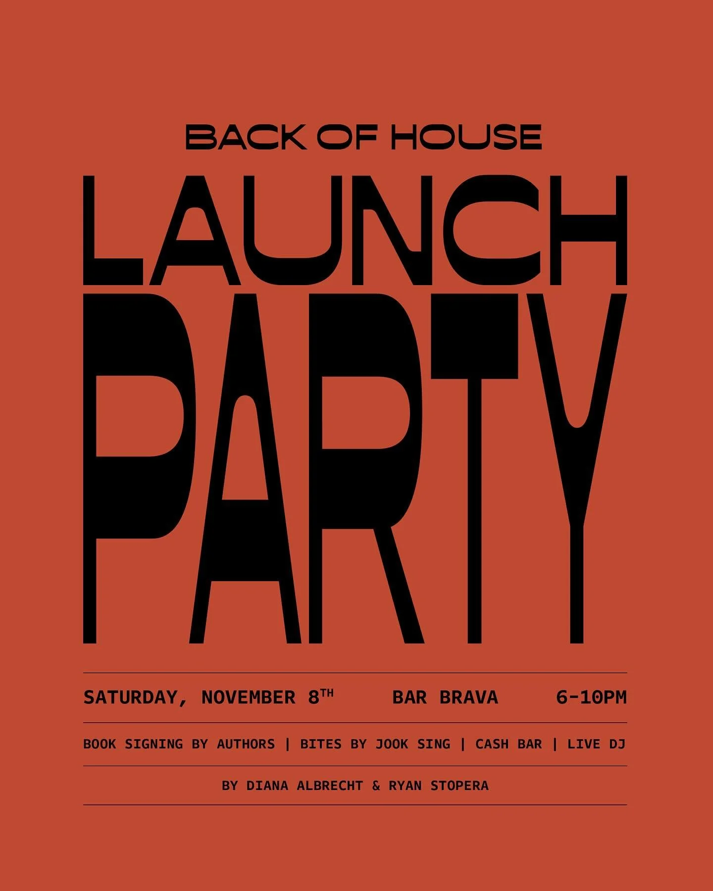Minneapolis! You are invited to the official Back of House launch party! It&rsquo;s been a long time coming and we are so excited to share these thirteen incredible, immigrant food stories and recipes. Come for book signings by the authors, bites by 