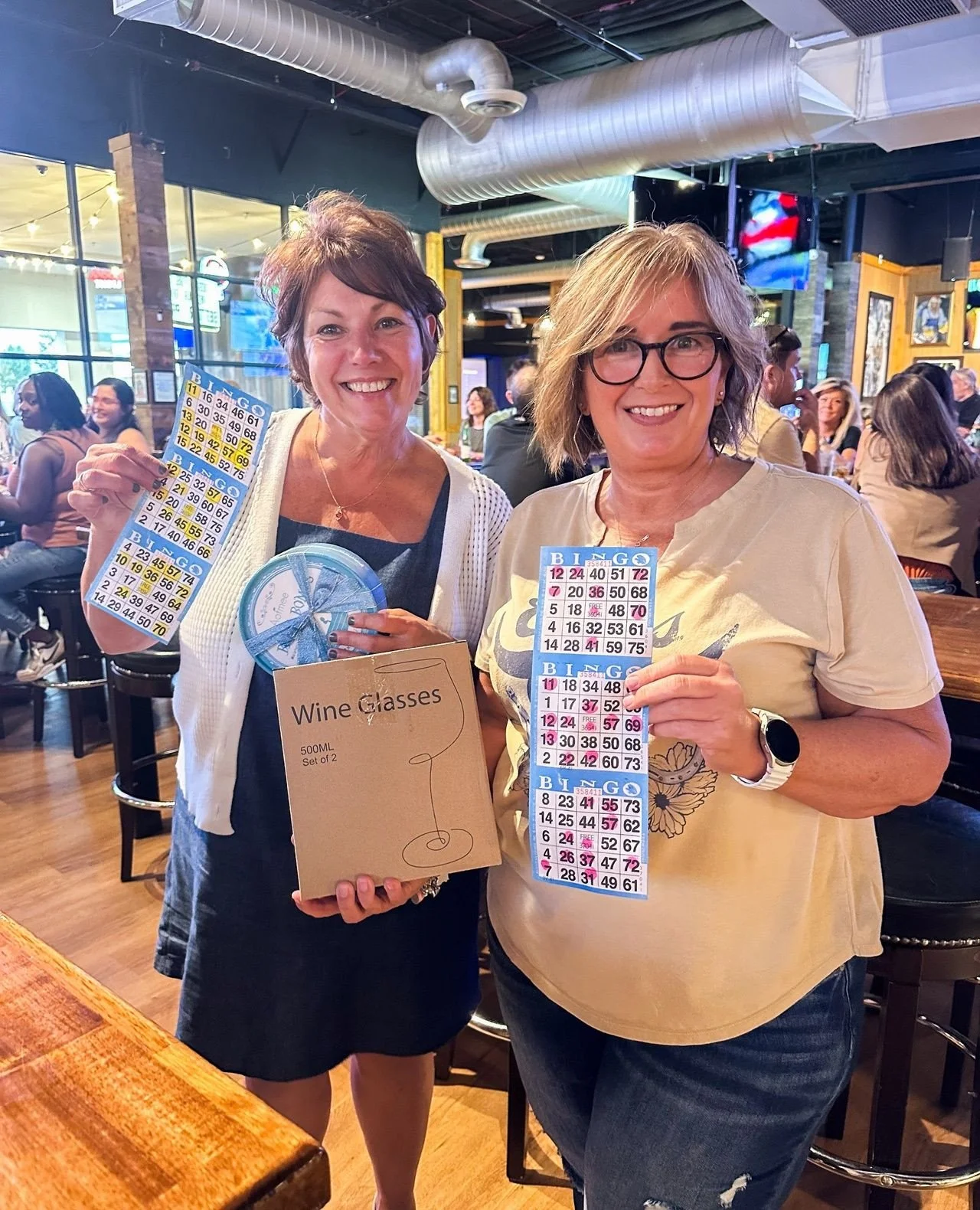 TOMMOROW - join us for Ladies Bingo Night! This month&rsquo;s grand prize? A stunning Coach Brooklyn Shoulder Bag &ndash; and it could be yours!⁠
⁠
✨ Tuesday, October 21st - 7pm⁠
✨ Free to play!⁠
✨ $7.50 French 75's⁠
✨ $20 Bottles of Wine⁠
⁠
Grab you