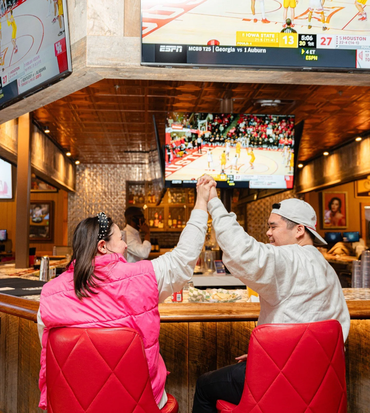 Game days 🤝 Woody&rsquo;s Hideaway. ⁠
The drinks are cold and we&rsquo;ve got every game on. Don't miss out on the madness! 🏀🍻