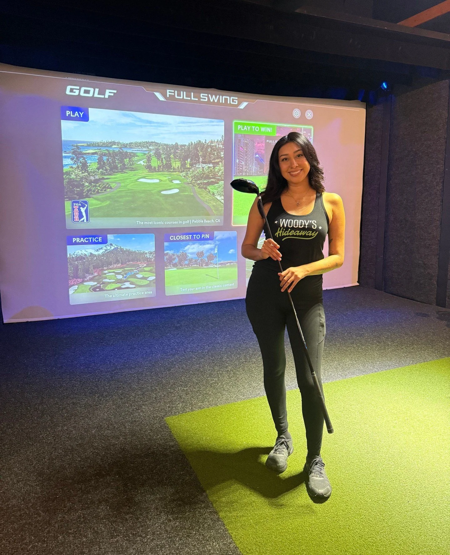 Master your swing (and your weekend) at Woody&rsquo;s. 🥳⛳️⁠
⁠
We&rsquo;re celebrating The Masters with a giveaway you won't want to miss! Book your bay during tournament week and be automatically entered to win a $150 gift card and some hideaway swa