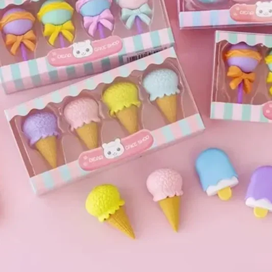 Sweet Treats Eraser Set