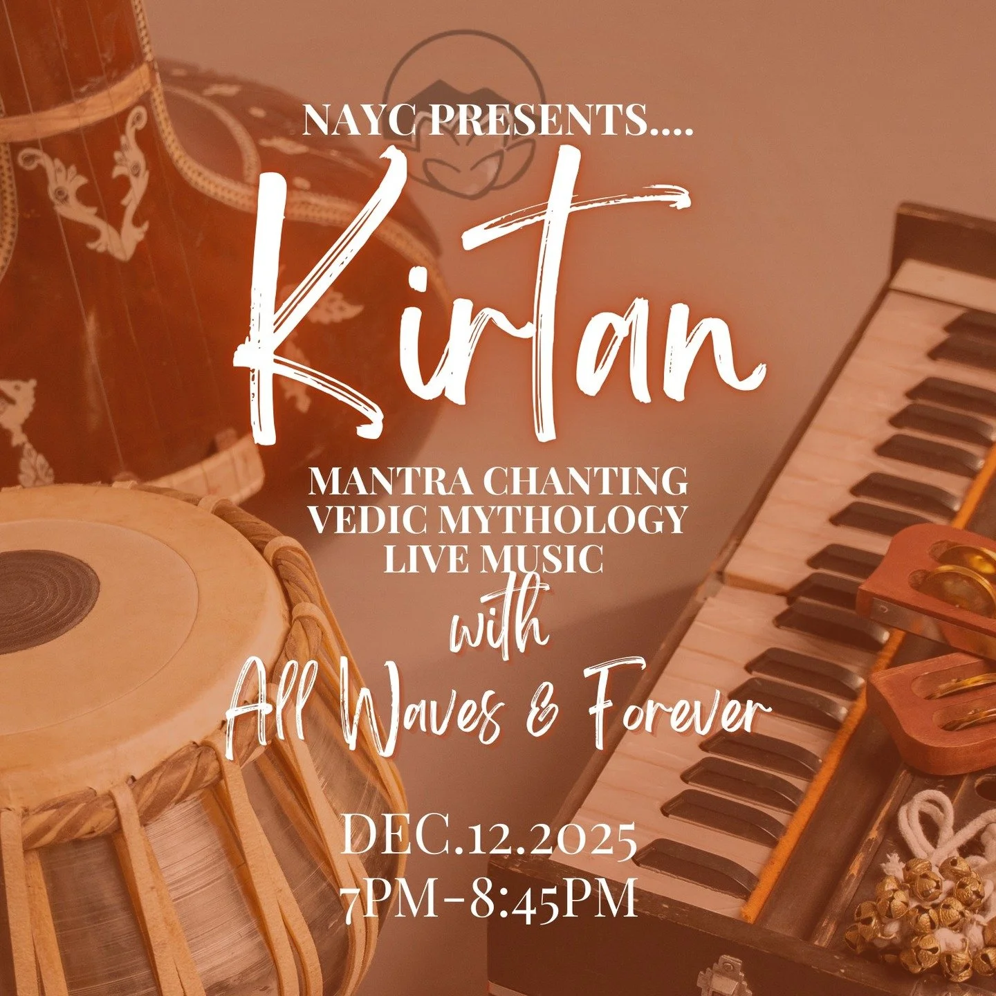 Second Friday Kirtan at NAYC &mdash; 12/12 at 7pm

We&rsquo;re kicking off our monthly Kirtan at @northernazyogacenter this Friday!
 12/12 at 7pm
Come chant with @_wise_eddy_ and @sunya_jan_michael and I. 
Would love to see you there.
Send me a DM fo