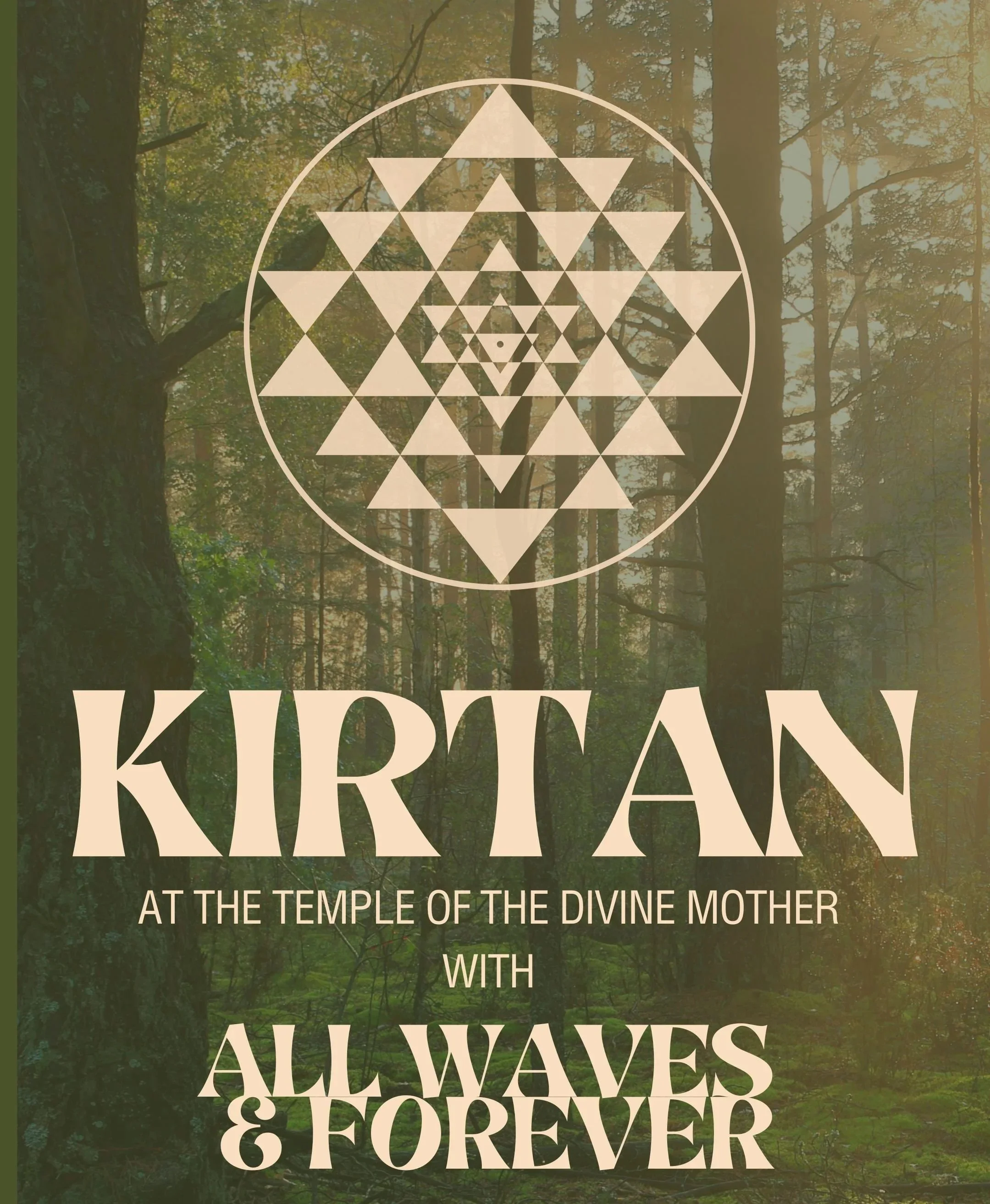 Kirtan at the Temple of the Divine Mother