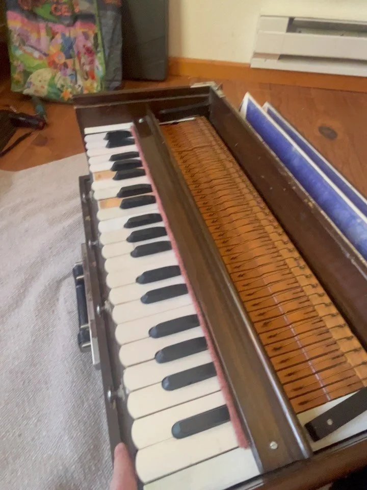 Super fun bringing this old antique harmonium back to life for a friend.

He actually found it in a free pile years ago, not realizing it contained a rare set of German-made jubilate reeds. It&rsquo;s amazing to think about the treasures that are sti