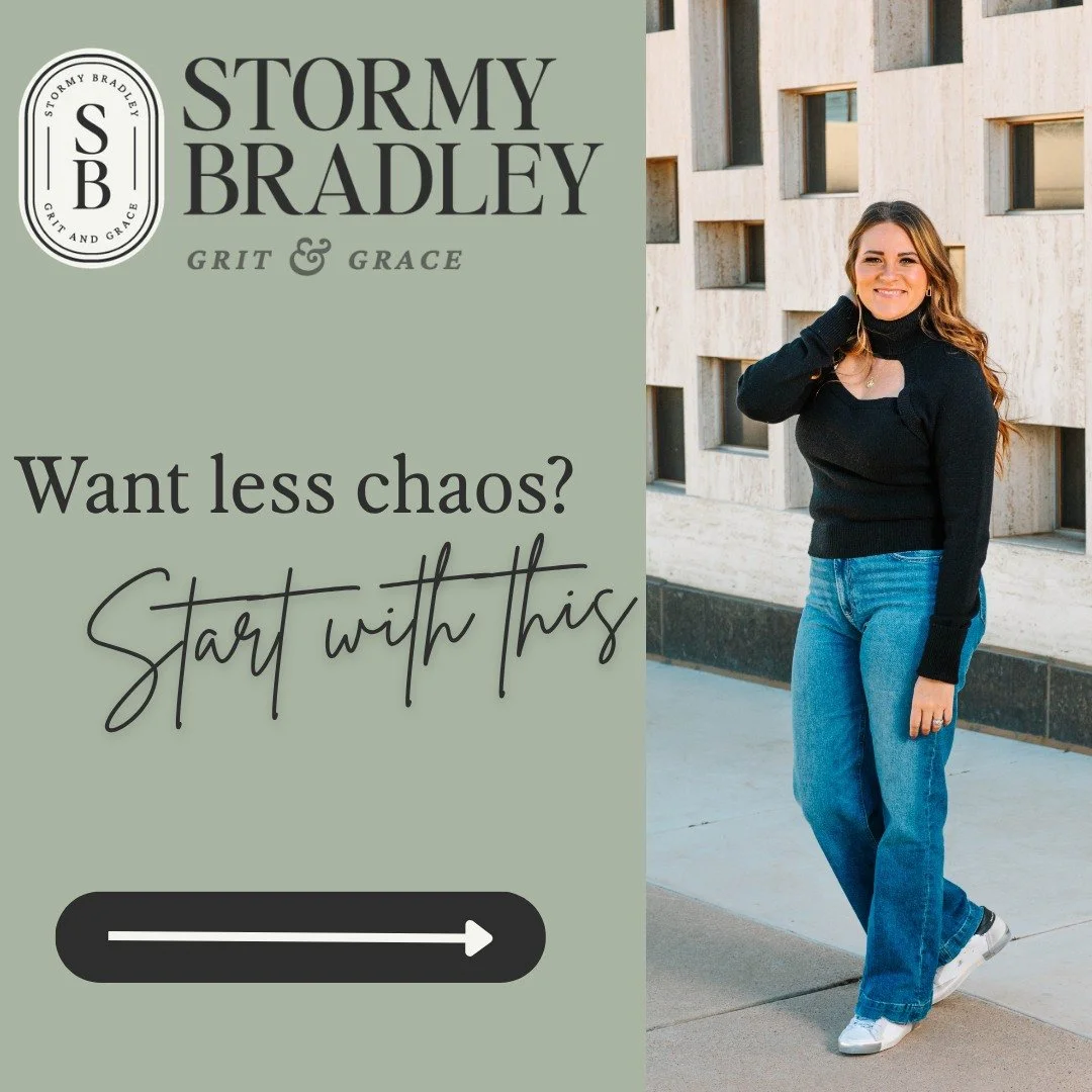 Want less chaos this week? Start with 3 anchors: a planning hour, a non-negotiable rest window, and one task that actually moves the needle. You do not need a perfect routine. You need repeatable rhythms.

Start at thestormybradley.com/resources