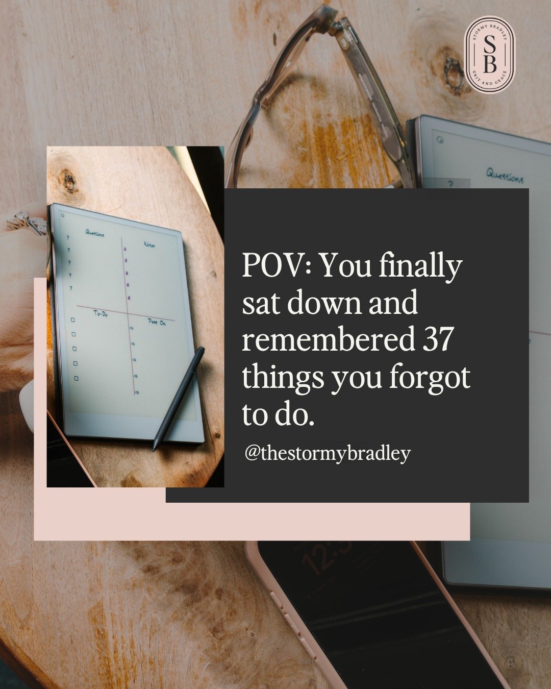 Why does the brain wait until we sit down to suddenly remember every responsibility we&rsquo;ve ever had?

That's why I use a brain dump. It helps me clear my head, prioritize what matters most, and set actionable goals for the future.

Looking for s
