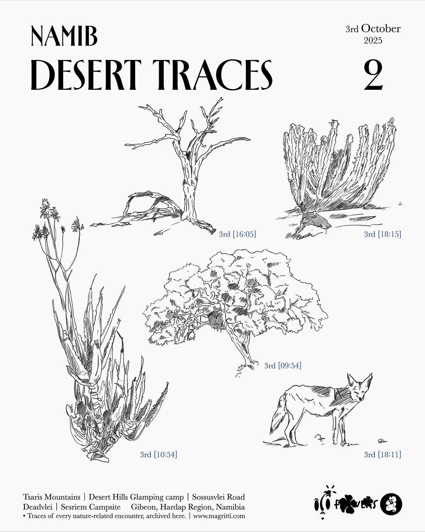 A drive through the Namib Desert Part 2. A few natural fragments I came across and sketched in pencil on Fresco, from Mariental to Sossusvlei along the C19 Route.

&hellip;

#magritti #magrittidesign #magrittiarchives 

#designstudio #creativestudio 