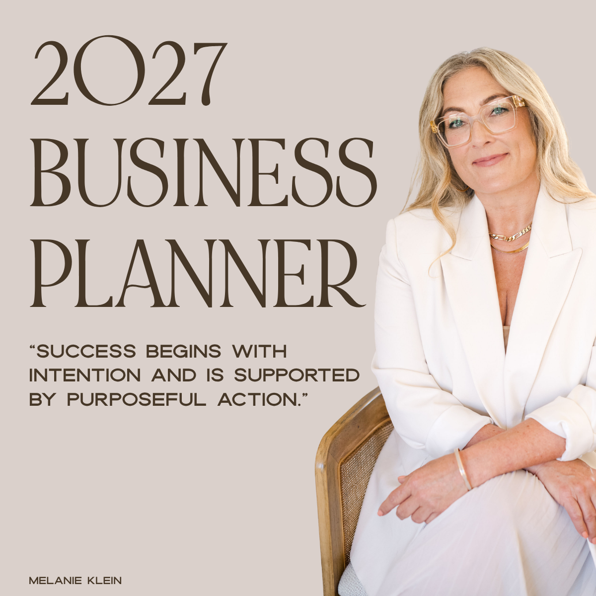 Melanie Klein 2027 Business Planner