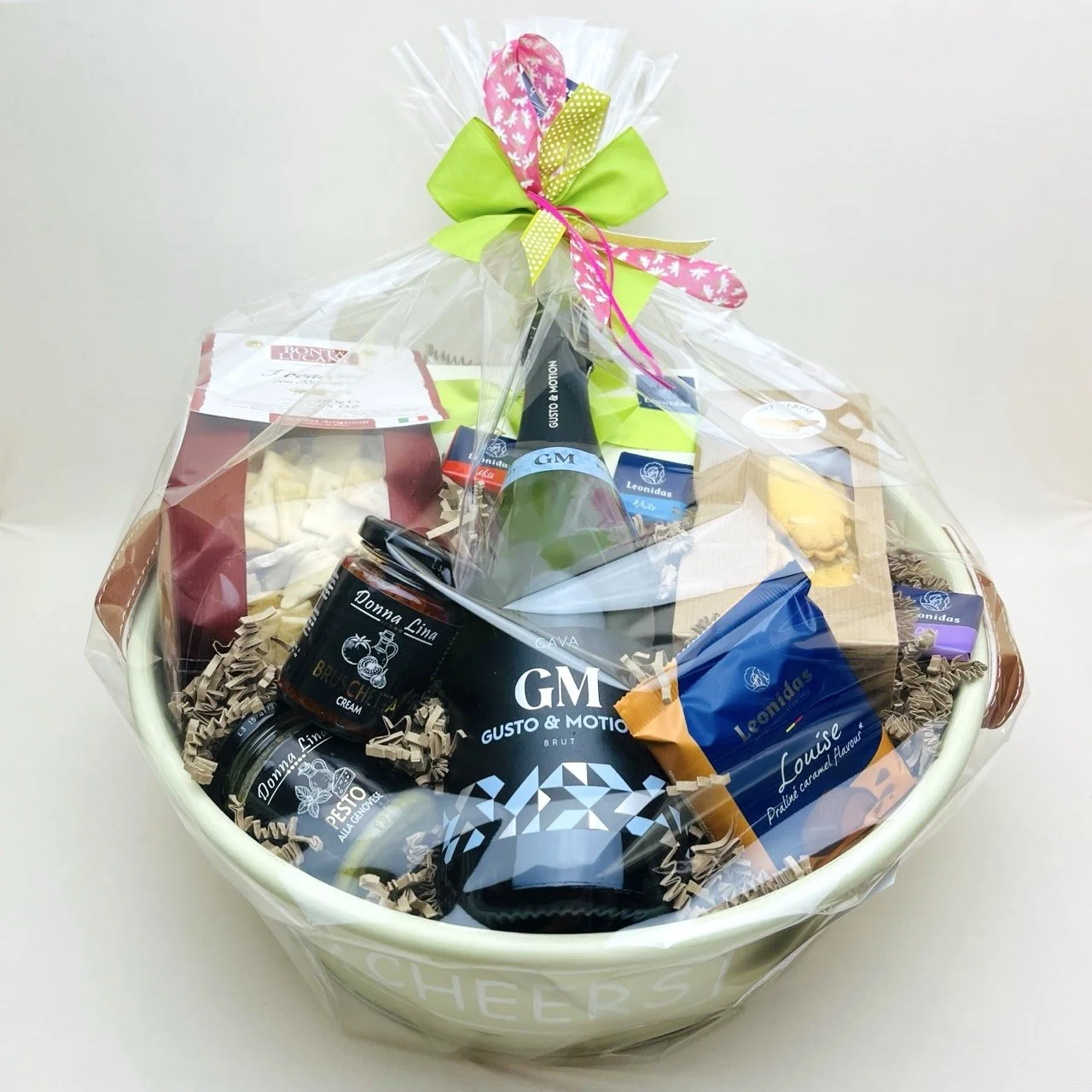 Geschenkmand "Cheers"