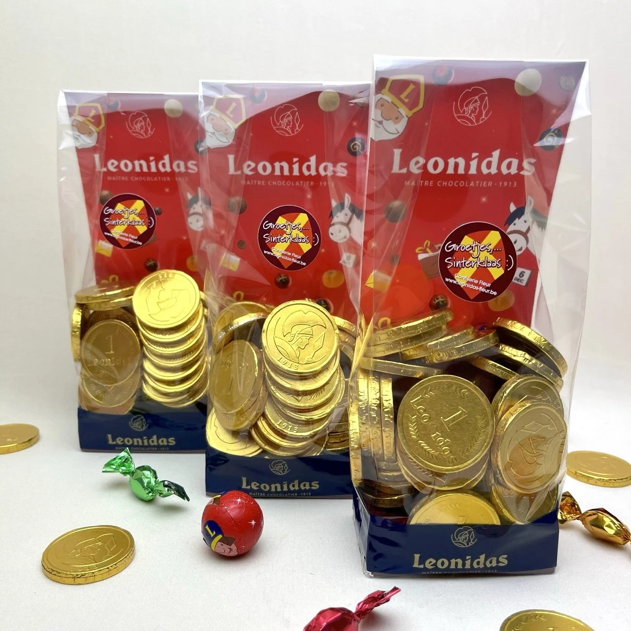 Melkchocolade munten