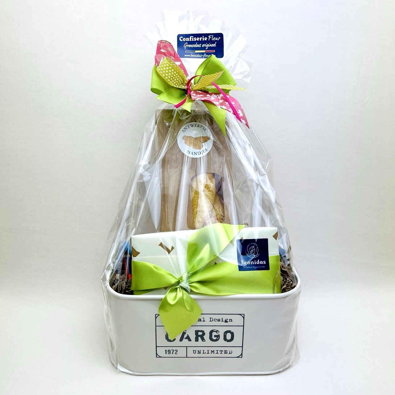 Kistje 'Cargo' geschenkpakket