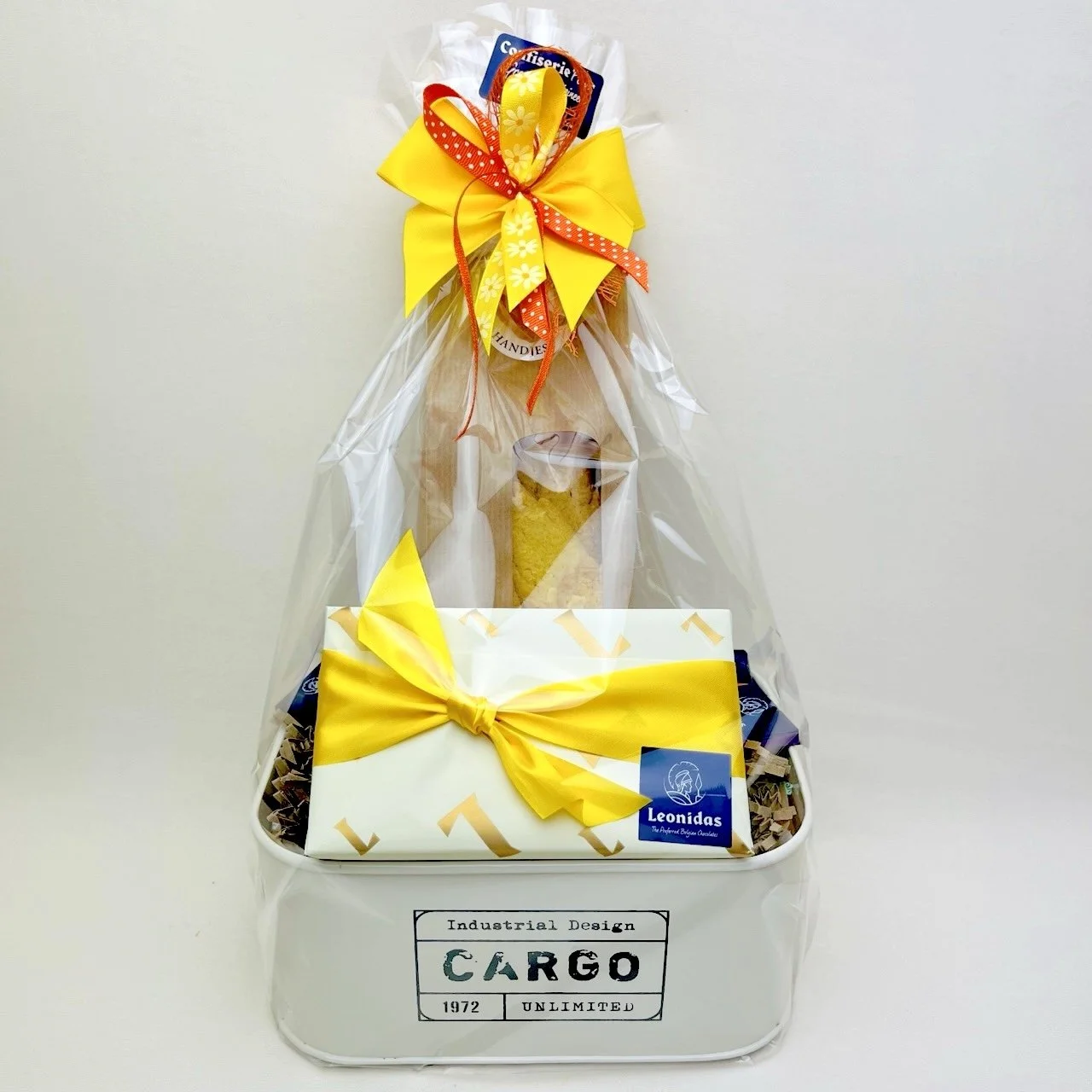 Kistje 'Cargo' geschenkpakket