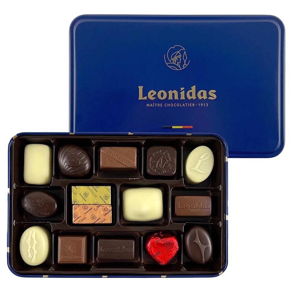 Geschenkblik 14 pralines
