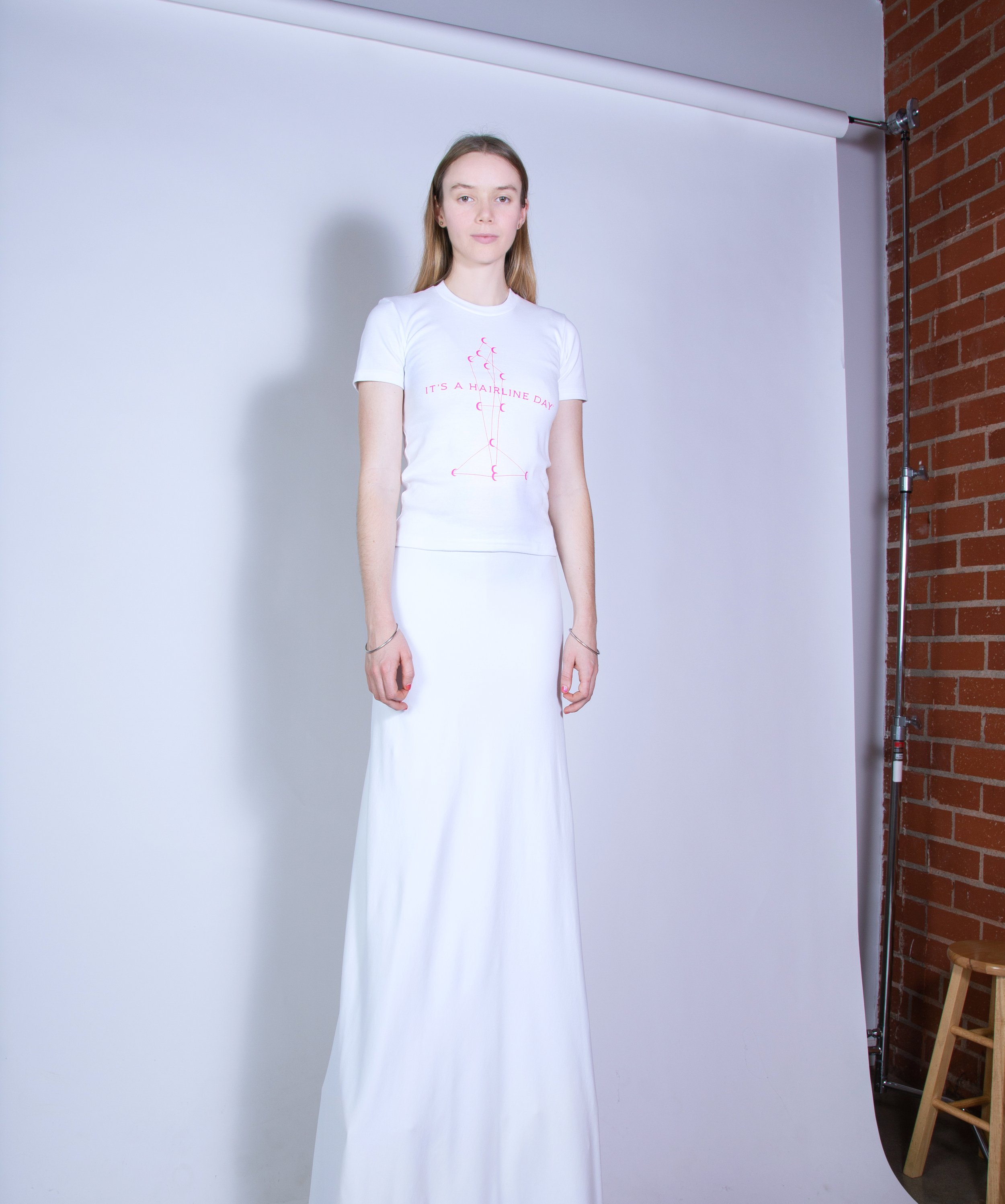 Hairline Moon Center Tee