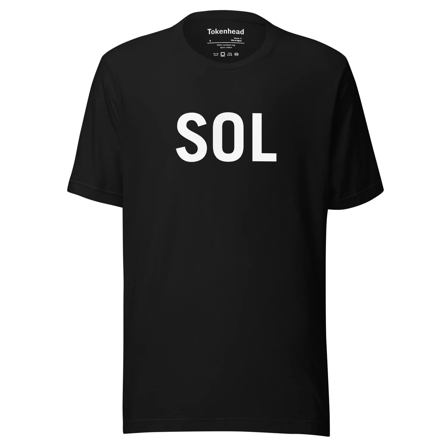 SOL Typographic Tee — Tokenhead