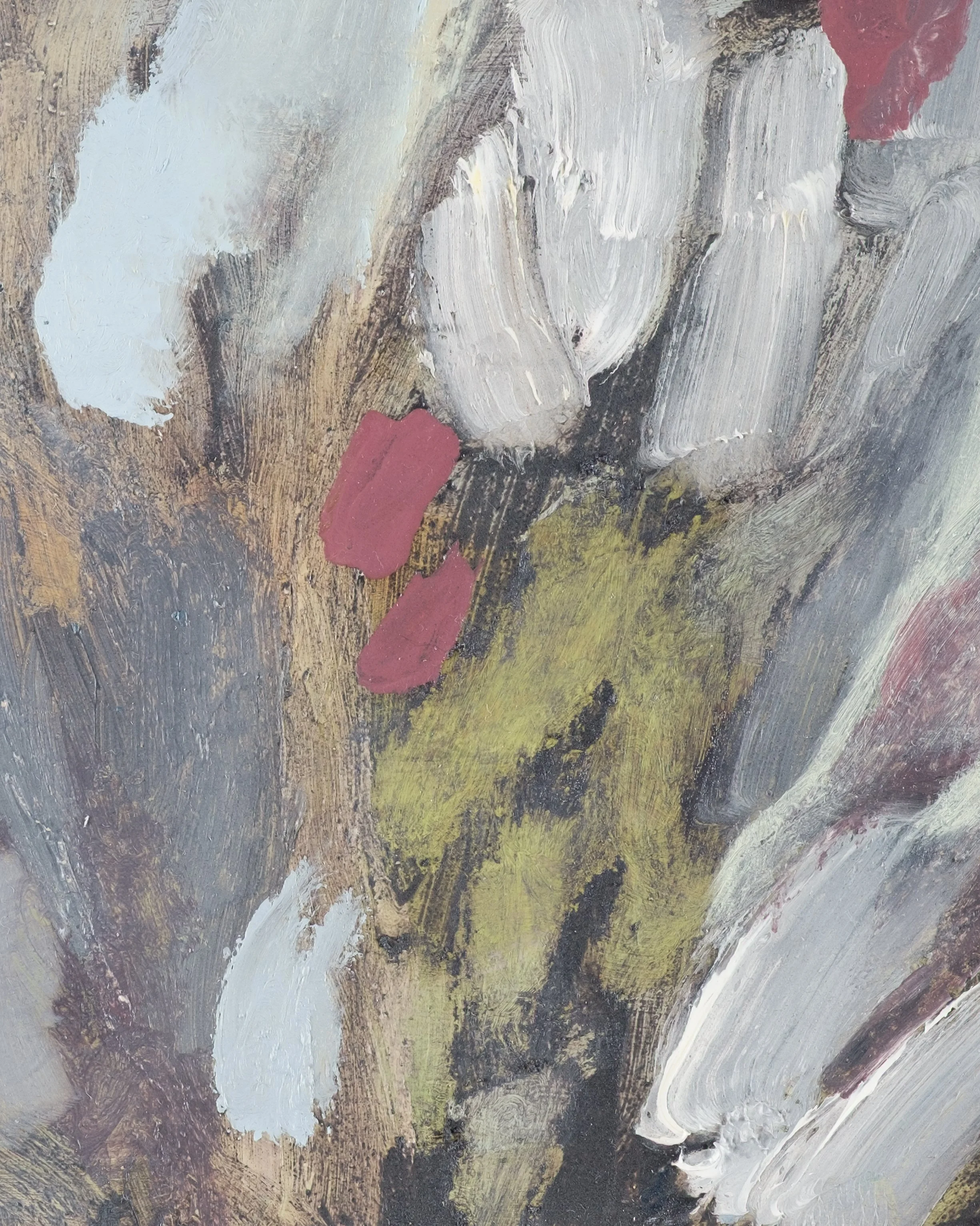 A detail shot of 'heatherdown'.