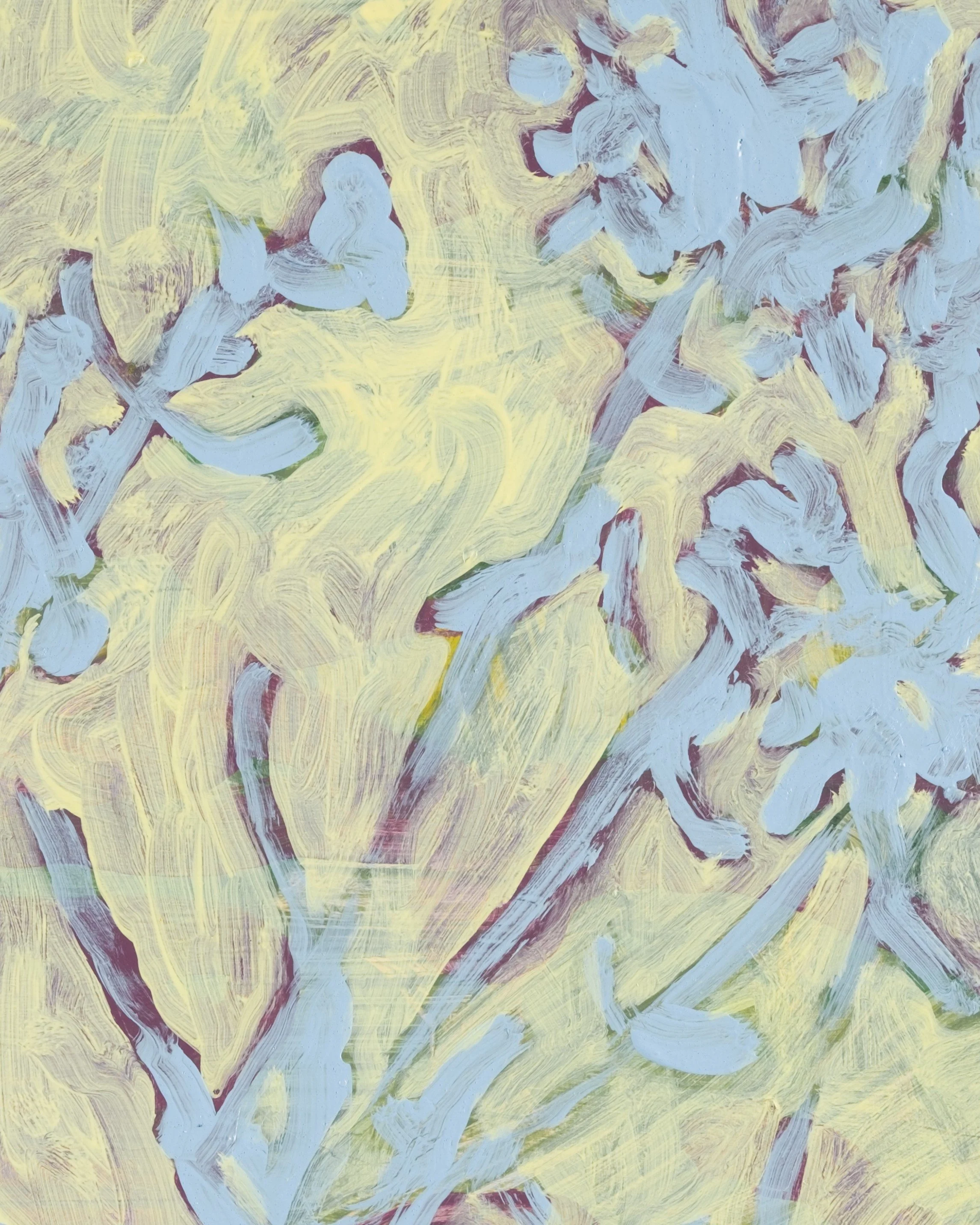 A detail shot from 'ginger fountain', 2026.