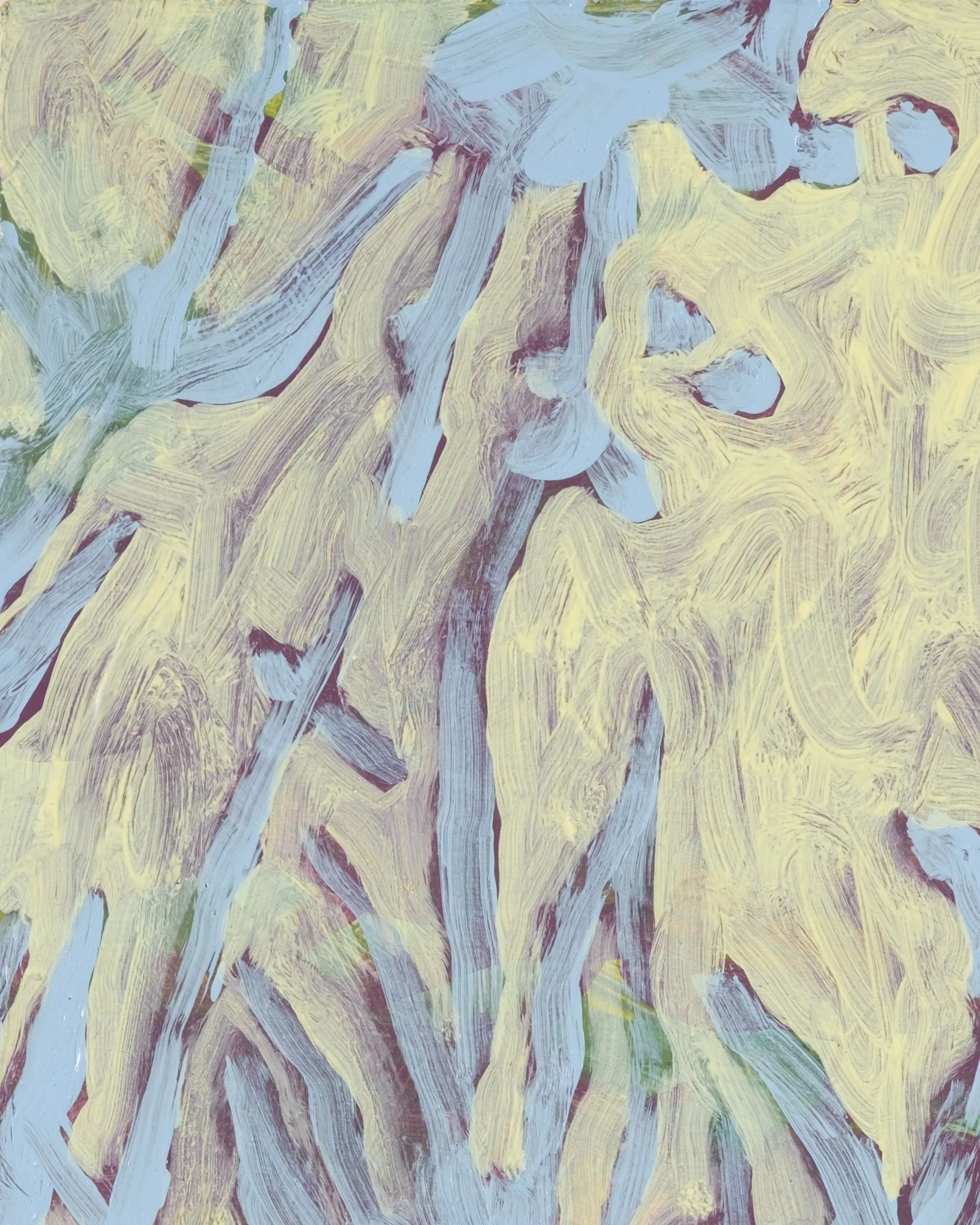 A detail shot of 'ginger fountain', by Jennah Hart.