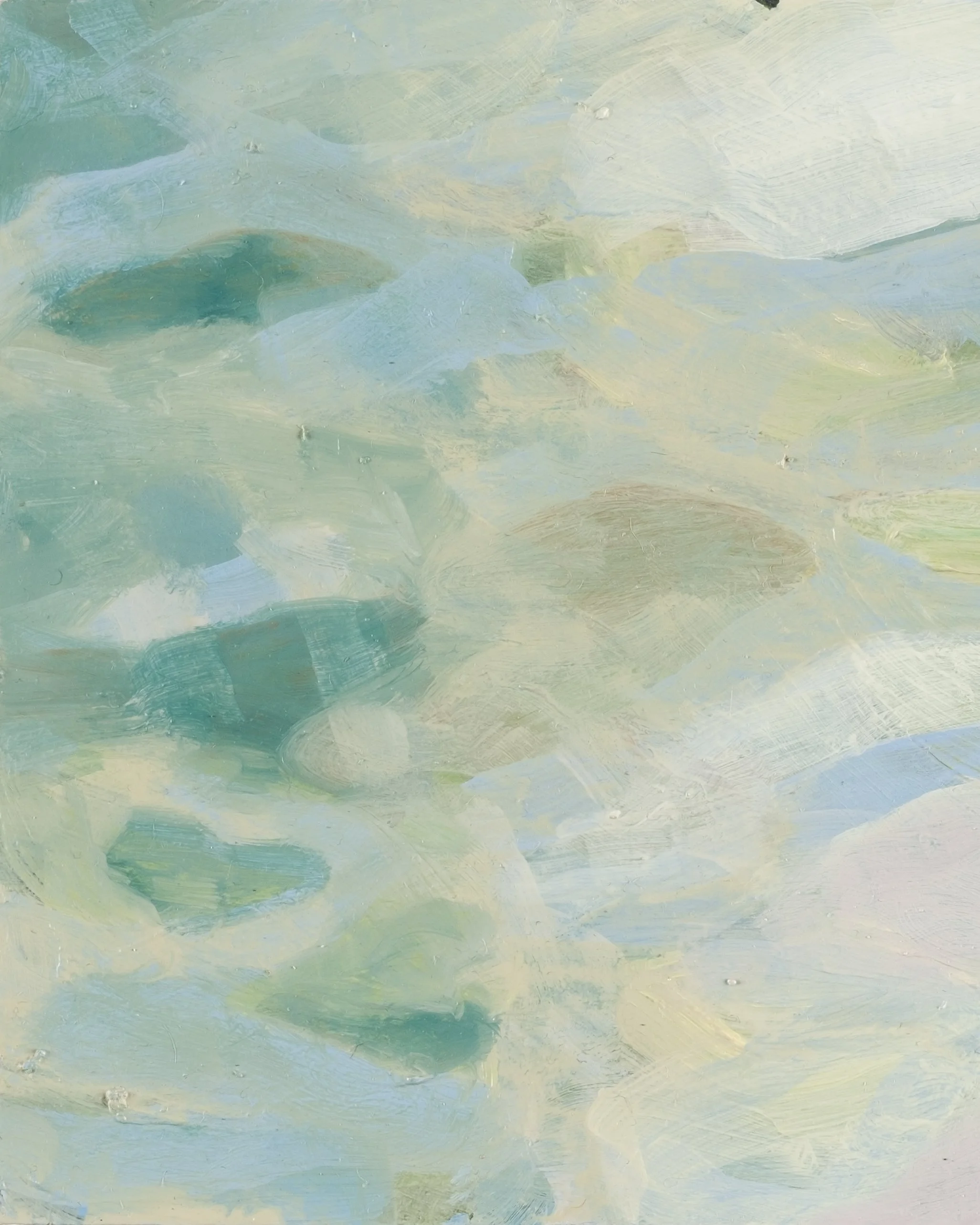 A detail from 'iced tea with lime', 2026.