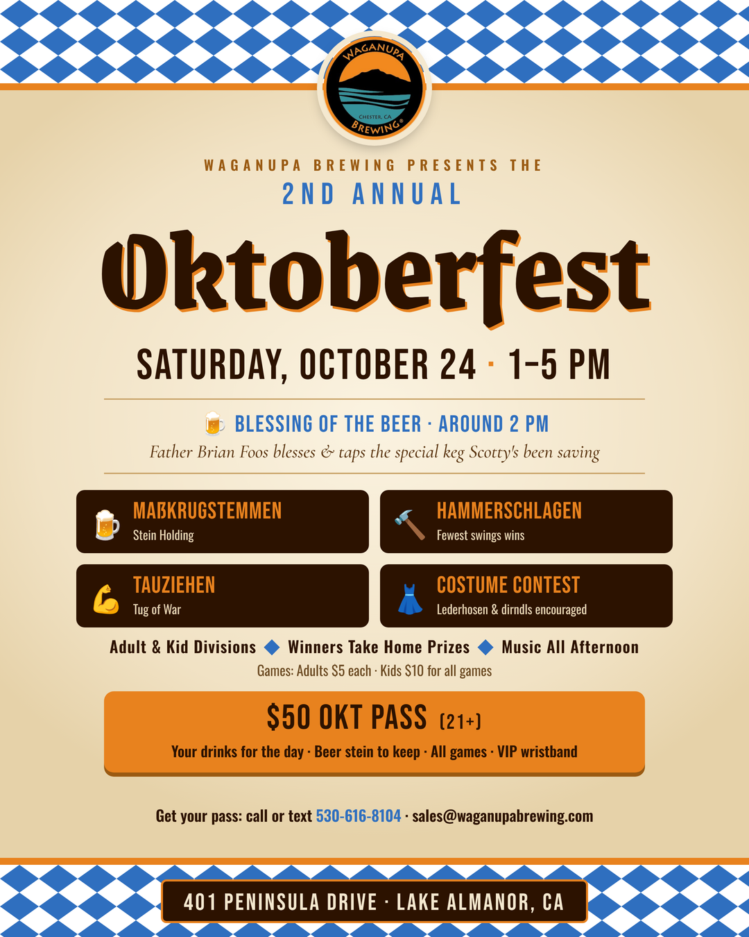 2nd Annual Waganupa Oktoberfest 