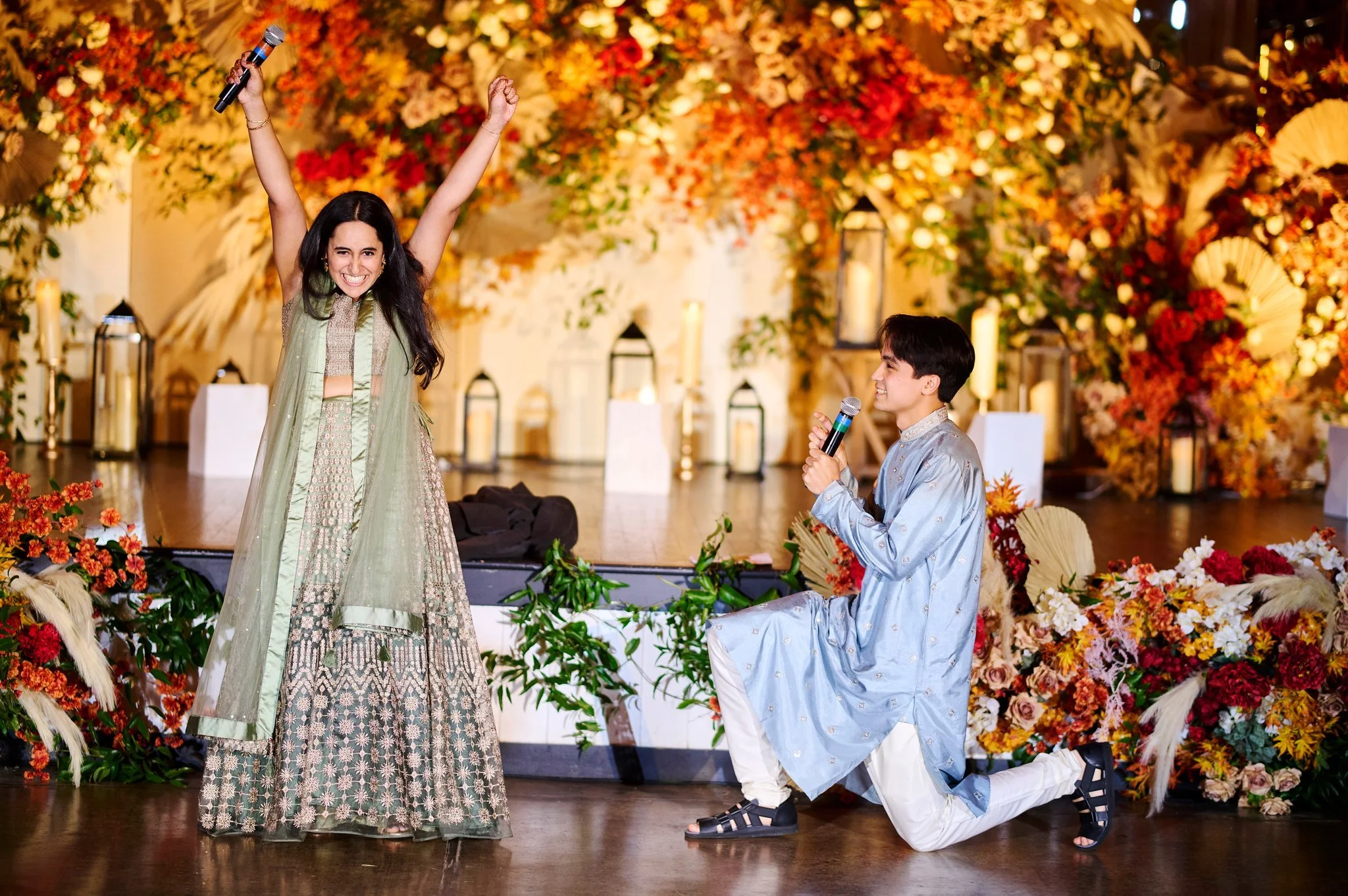 Regeti's Photography Cultural, Barn, Florals, Wedding Party, Lighting, Barn, The Party, Red, Orange, Green, Blue