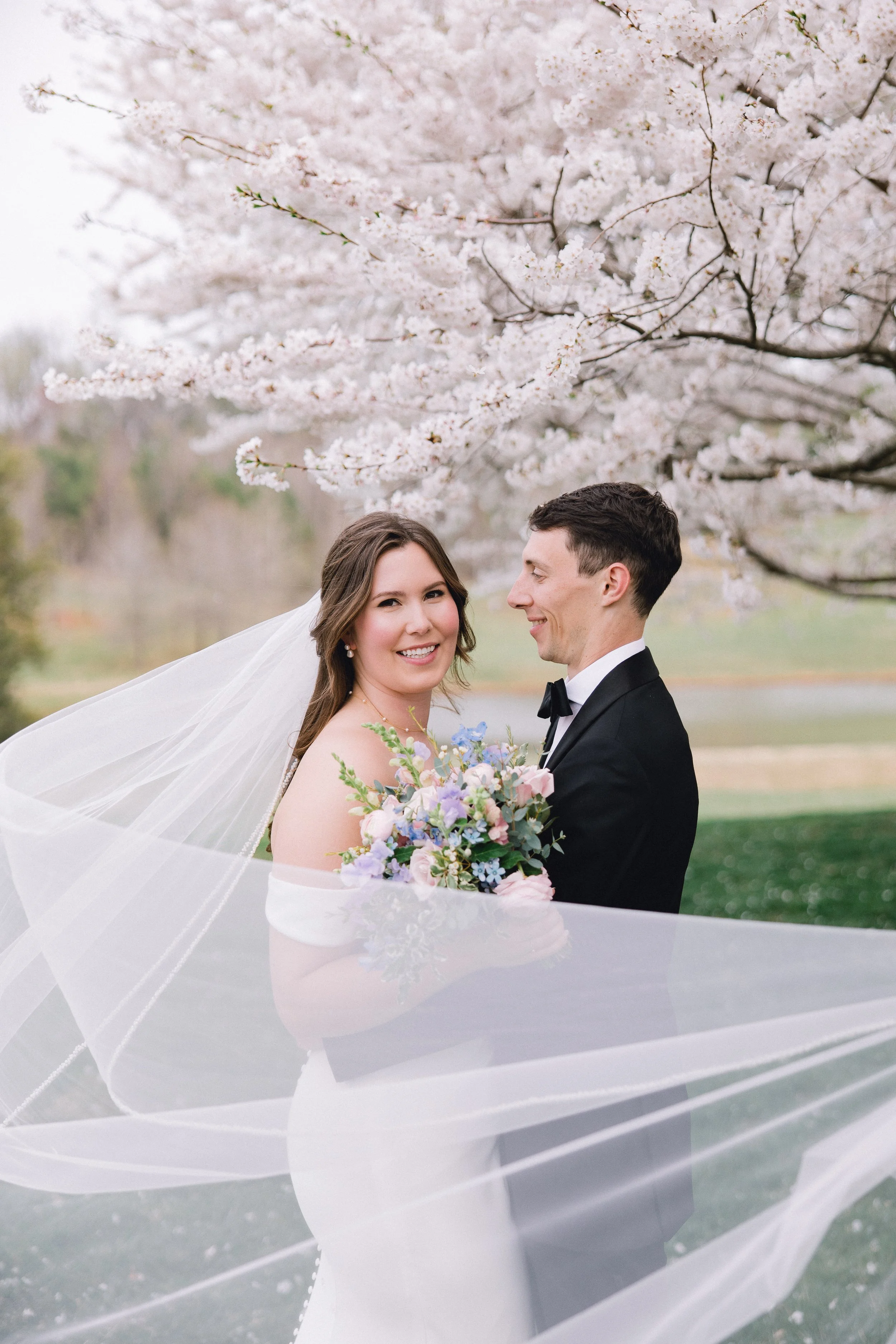 Paige Ryan Photography Spring, Boho, Black Tie, Pink, Florals, Couple Portraits, Estate