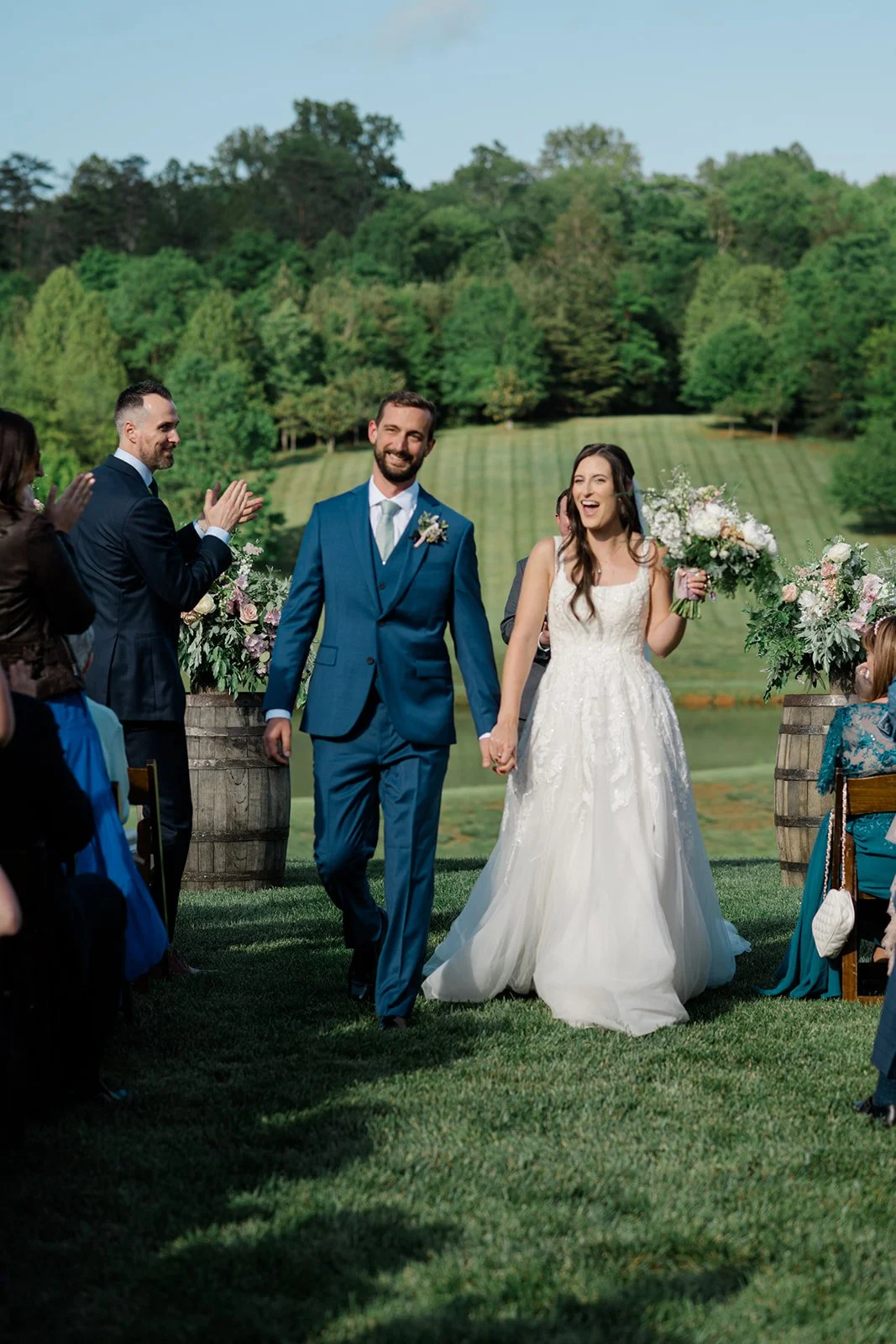 Janezic Silverbridge Photography Spring, Lake, Classic, Vintage, Dresses, Ceremony, Florals, Guests