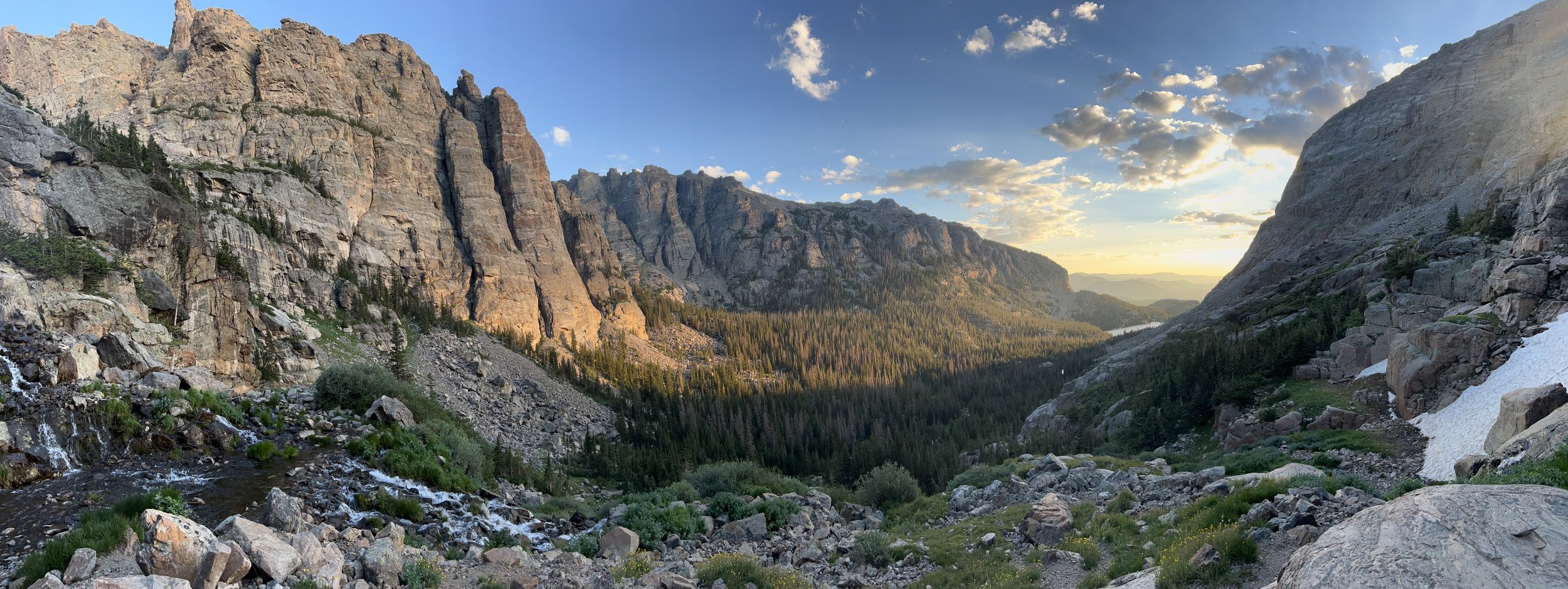 Base of Timberline Falls, RMNP