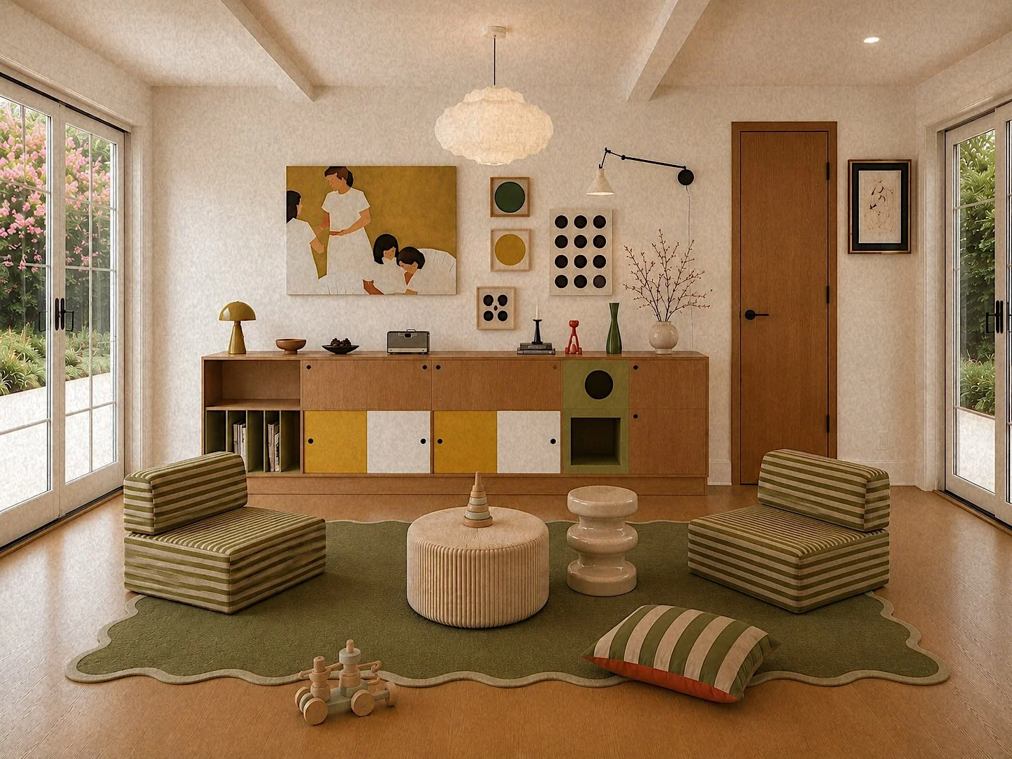 Hide Playroom Clutter with Chic &amp; Sustainable Storage