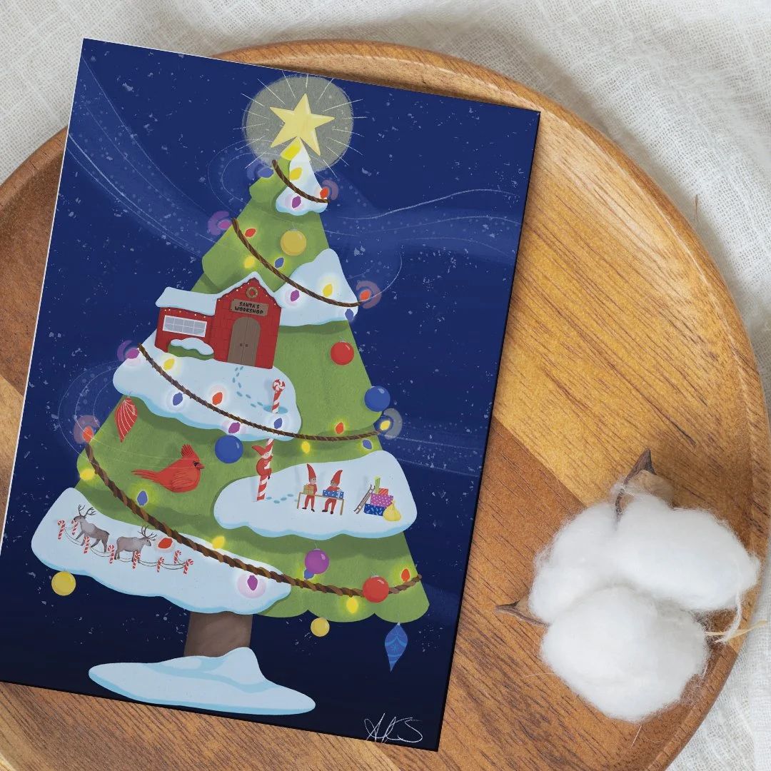 Alison Sanders Treehouse Xmas Card1.jpg