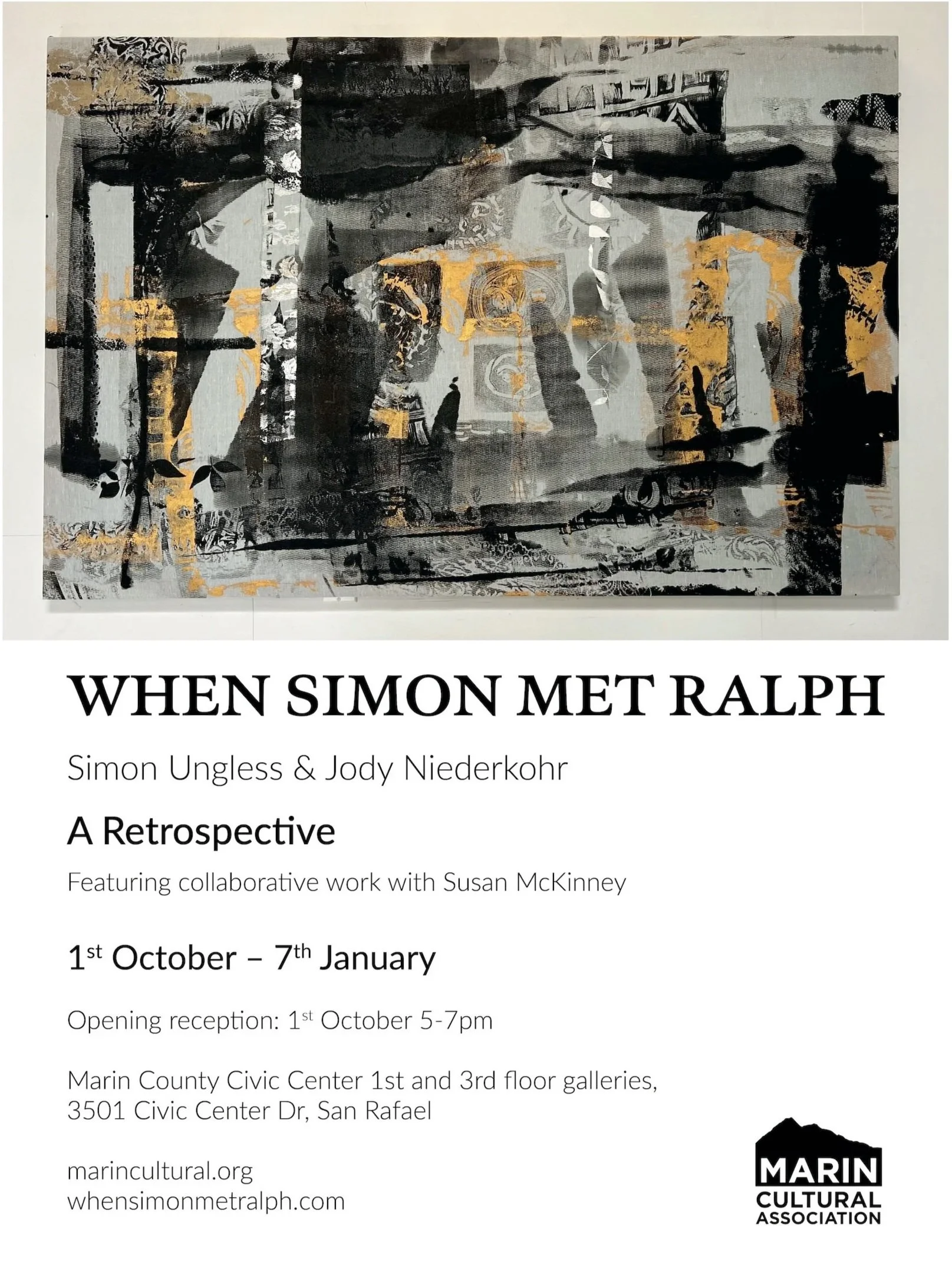 When Simon Met Ralph: Marin Civic Center Retrospective