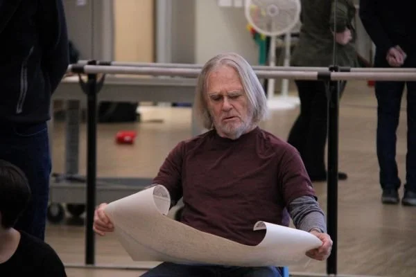 Seven Ages Theatricals_Stephen Meyers as Lear Rehearses World Premiere of Fool