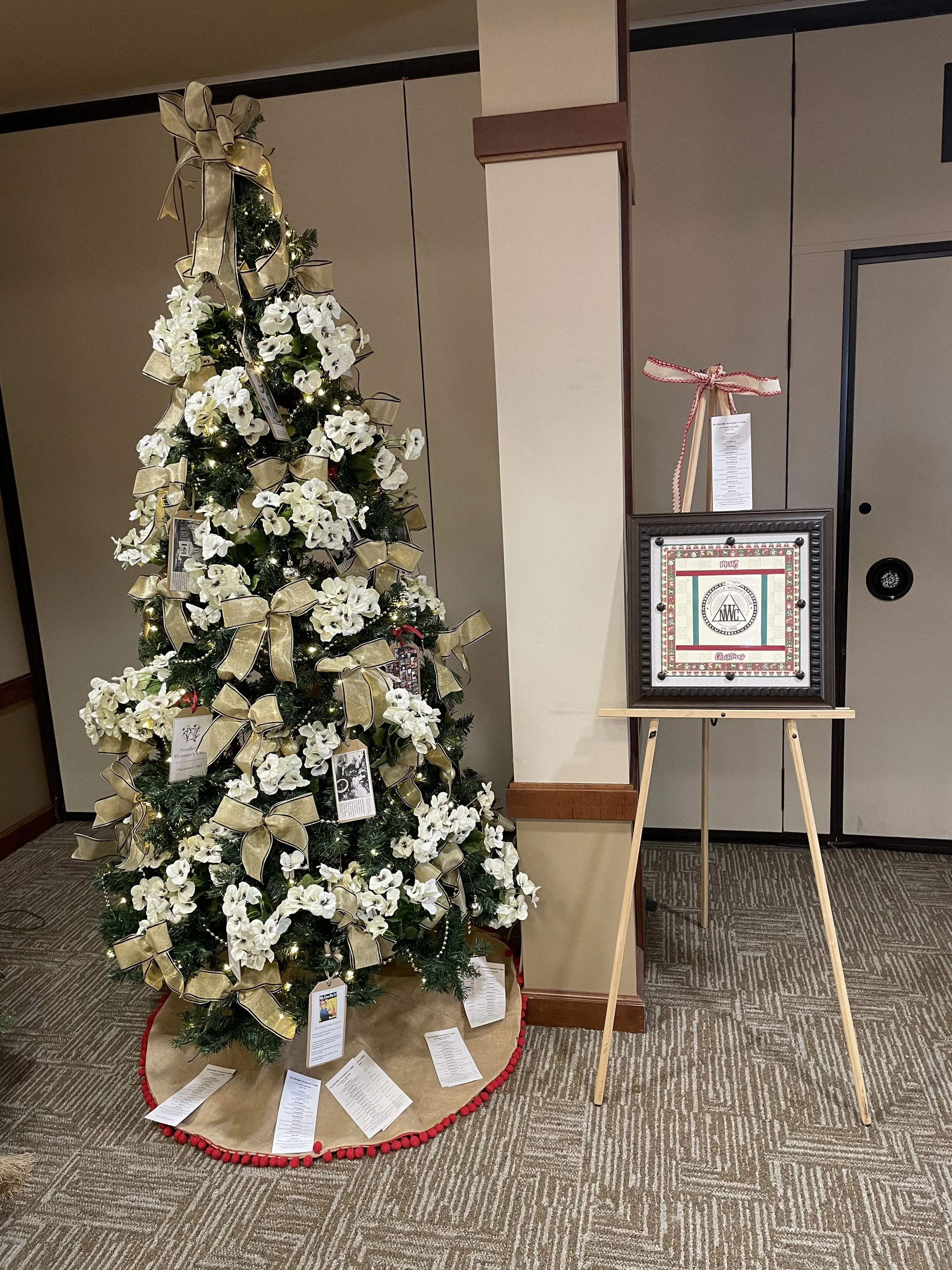 Christmas Tree at Northville Community Center 2025