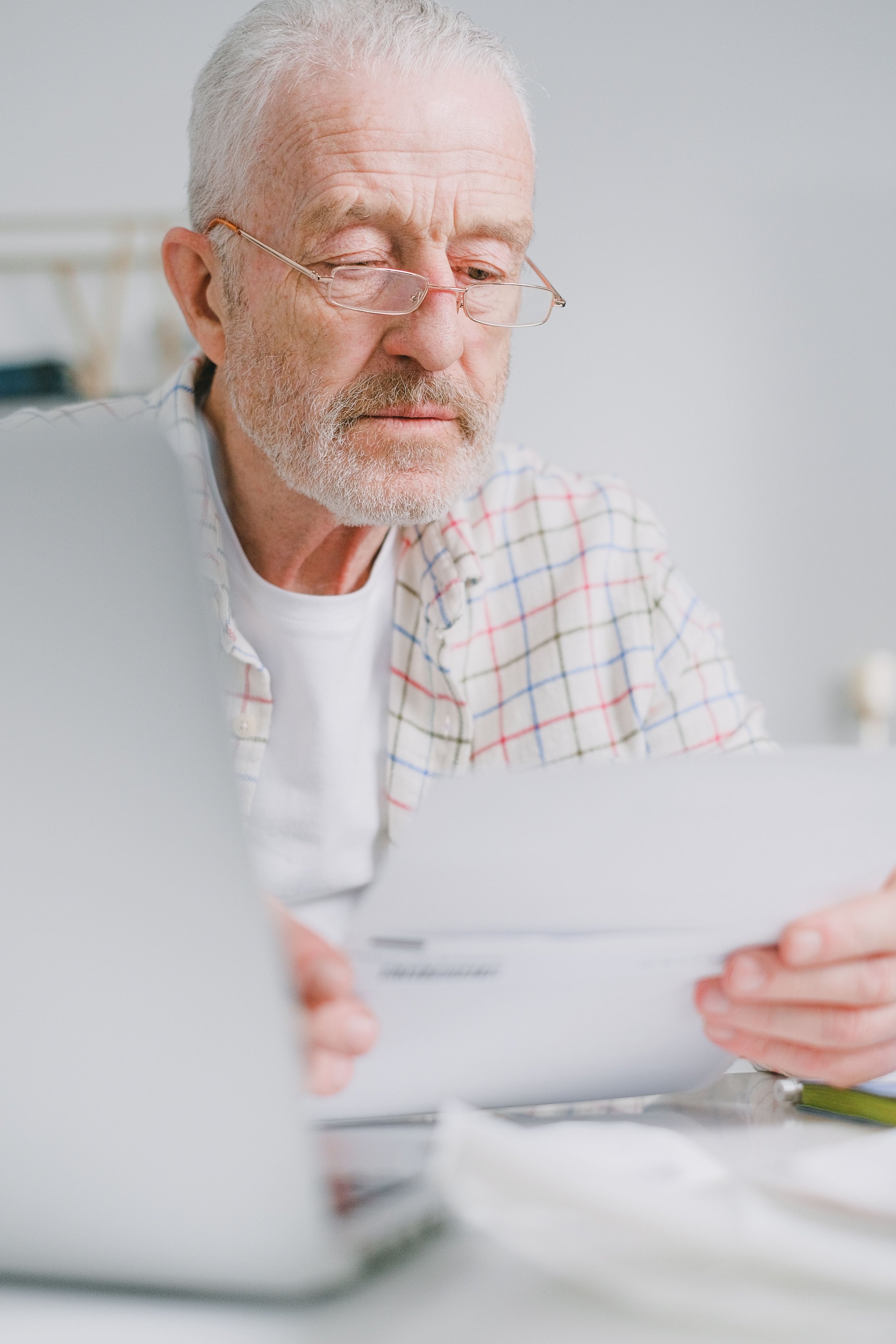 Church bookkeeper reviewing transactions and finding discrepancies.