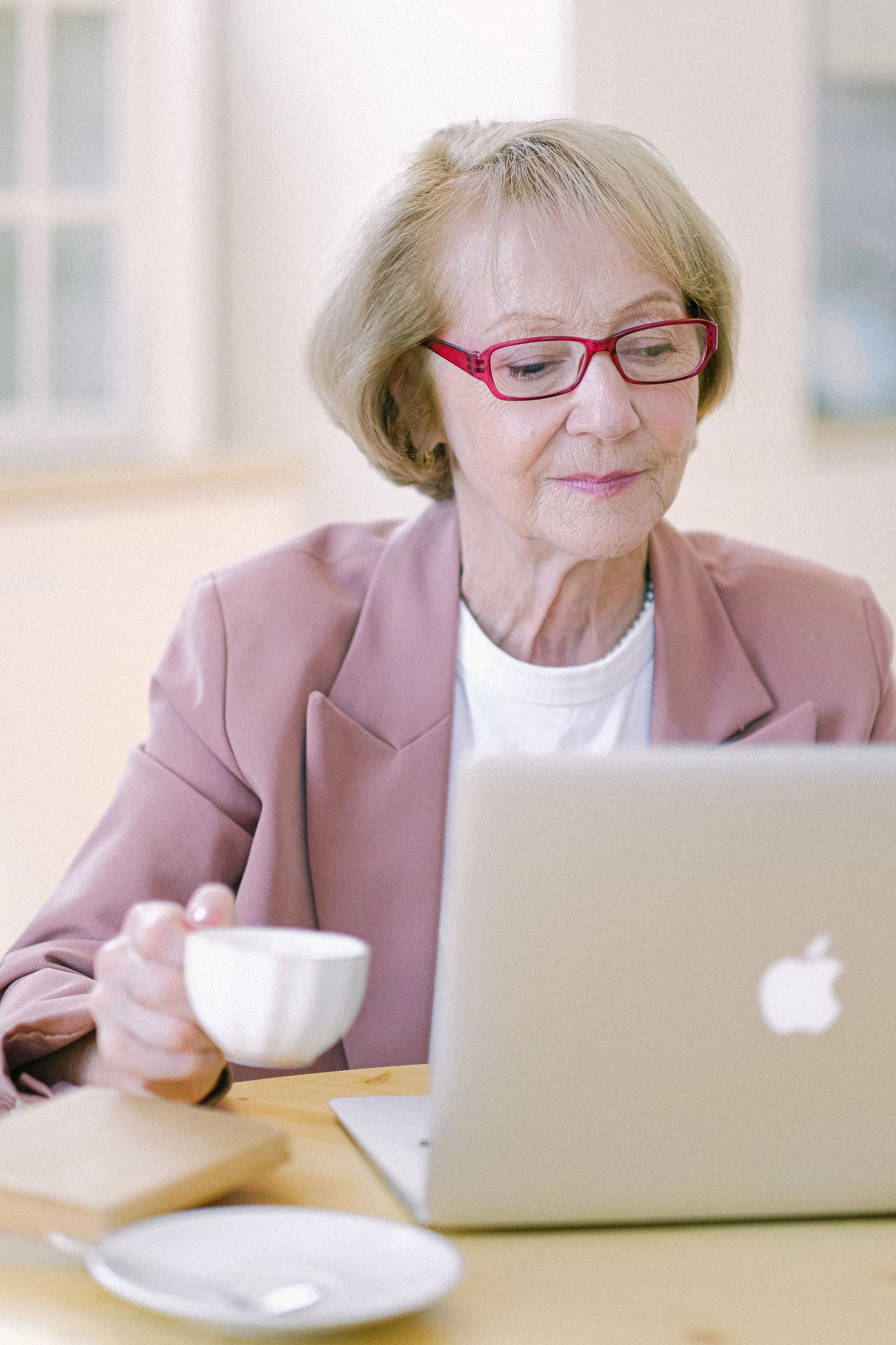An experienced church bookkeeper reviews financial records to prepare the church for a smooth transition.