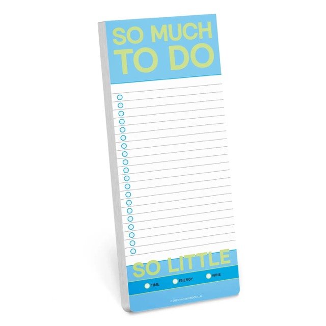 So Much To Do!