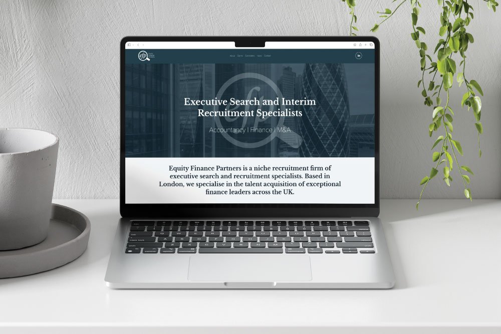 Equity Finance Partners - Brand Identity & Website