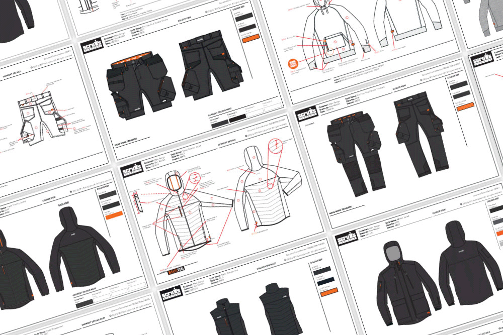 Scruffs Workwear - Graphic and Fashion Design