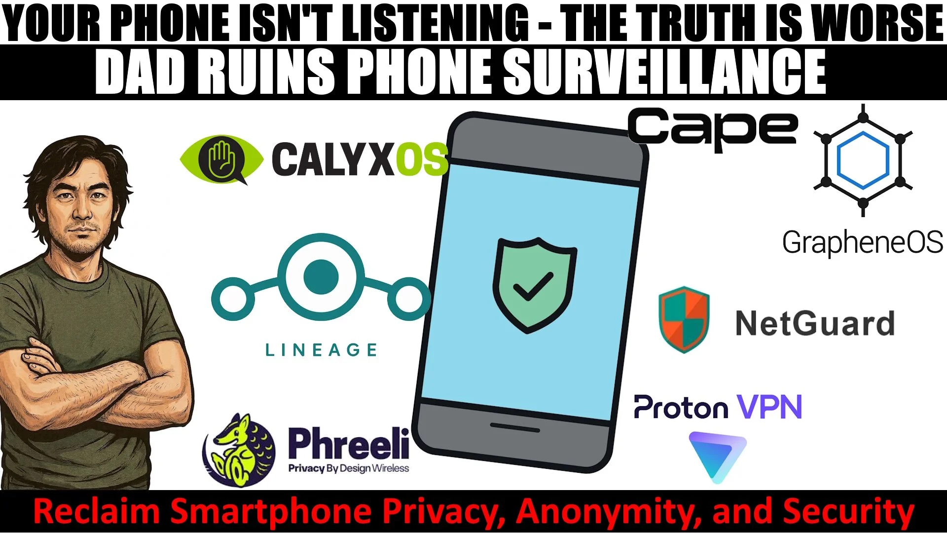 Yes, you can secure your phone…
