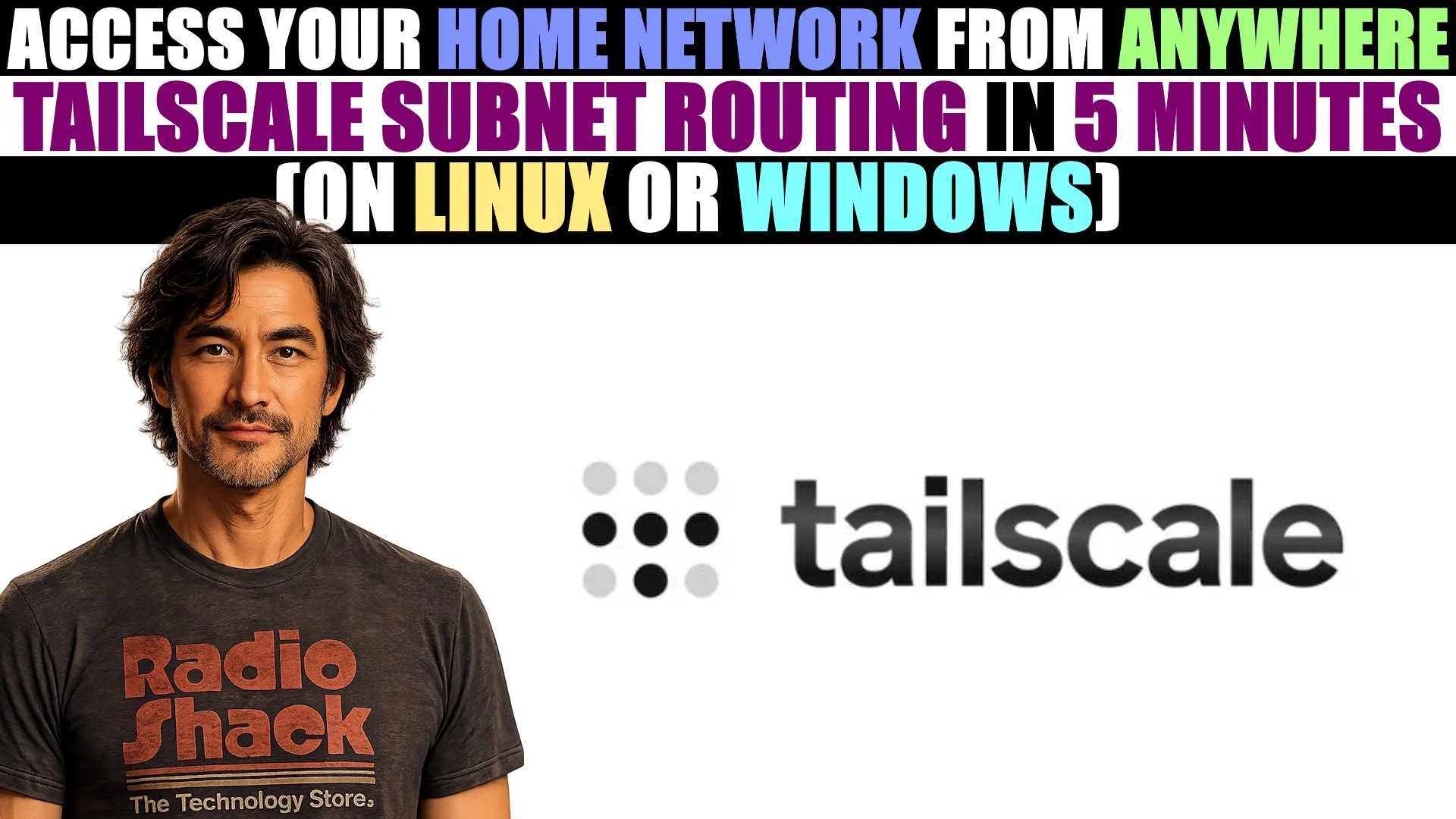 Tailscale Subnet Router Worksheet (Windows or Linux)