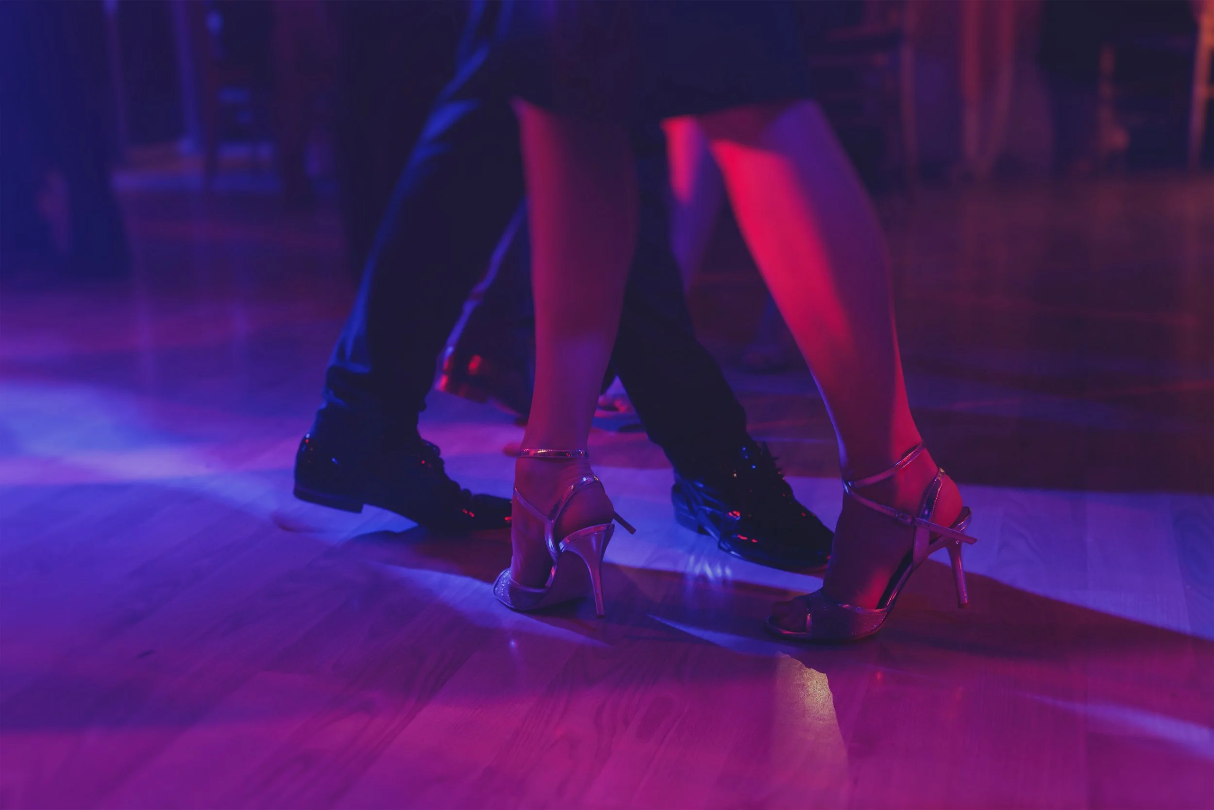 Couple at Dancing for Dessert Dance Lesson in Langley