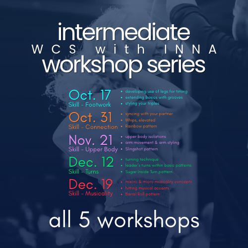 Intermediate  Workshop Series with Inna